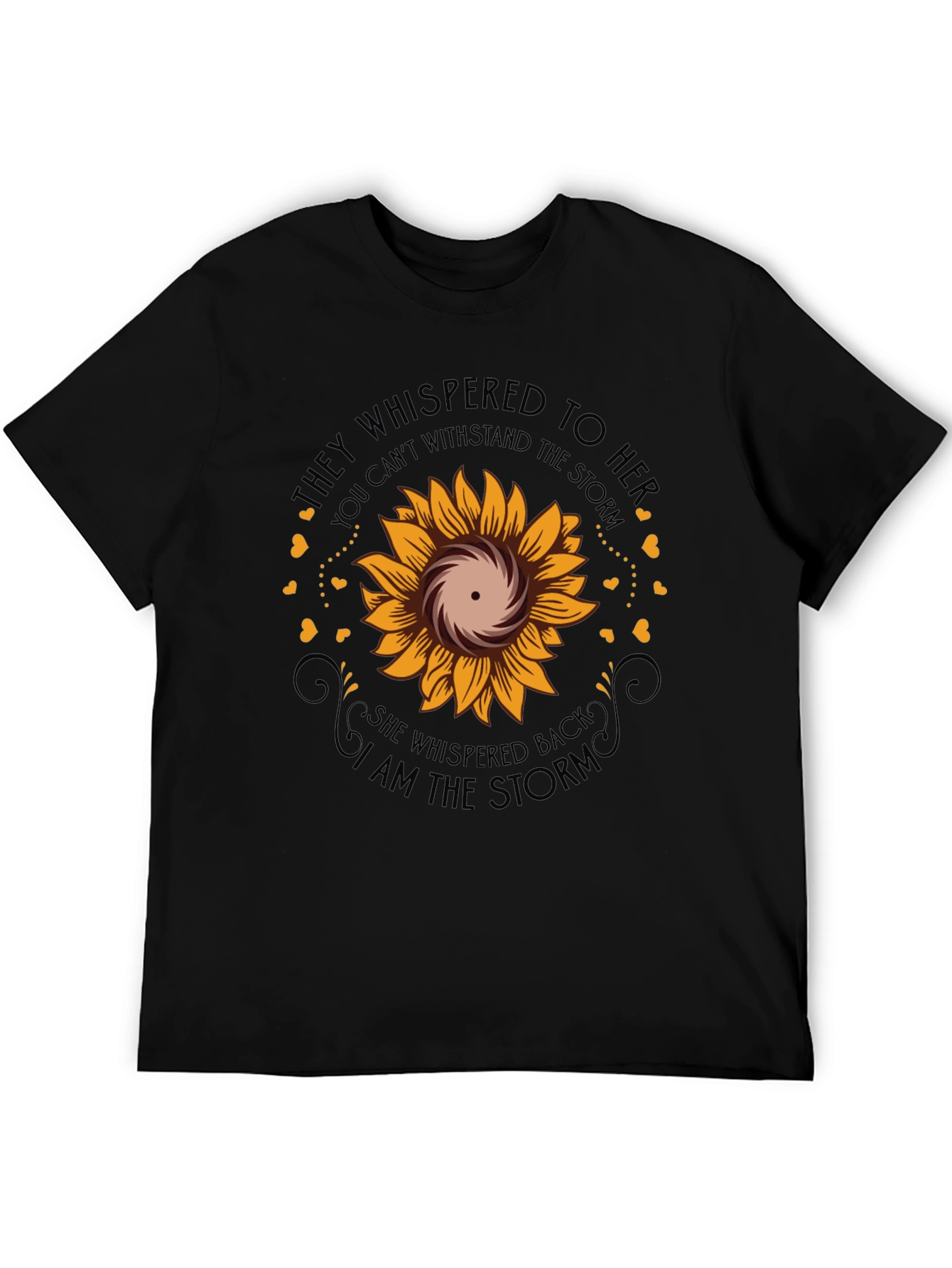 I Am The Storm Sunflower Graphic Tee