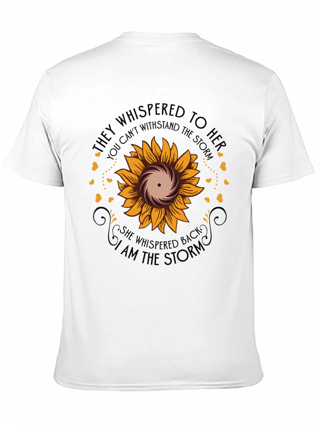 I Am The Storm Sunflower Graphic Tee