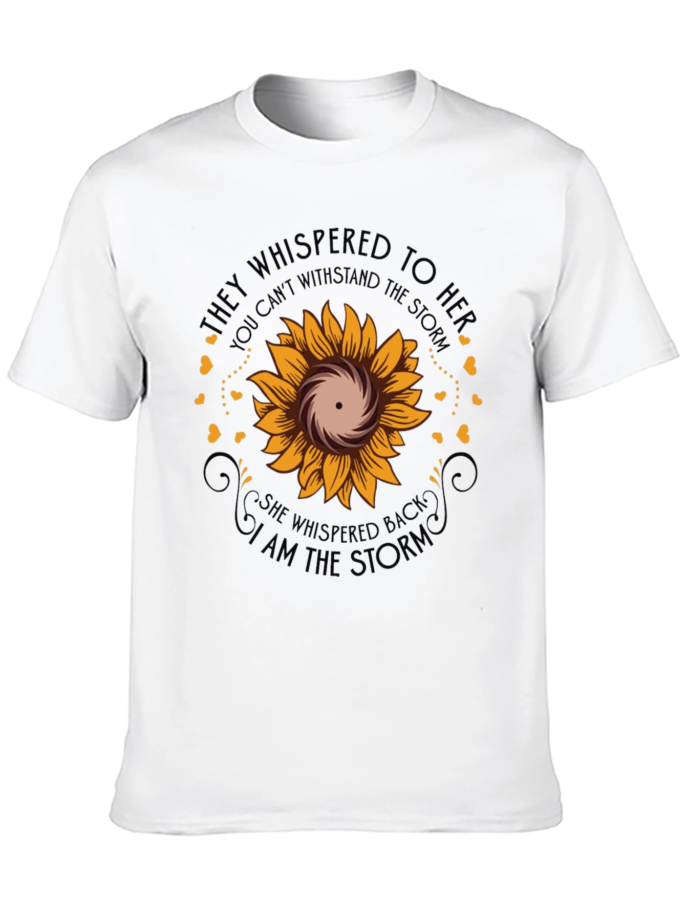 I Am The Storm Sunflower Graphic Tee