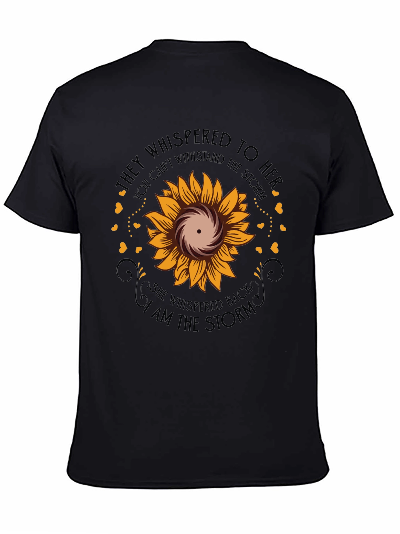 I Am The Storm Sunflower Graphic Tee