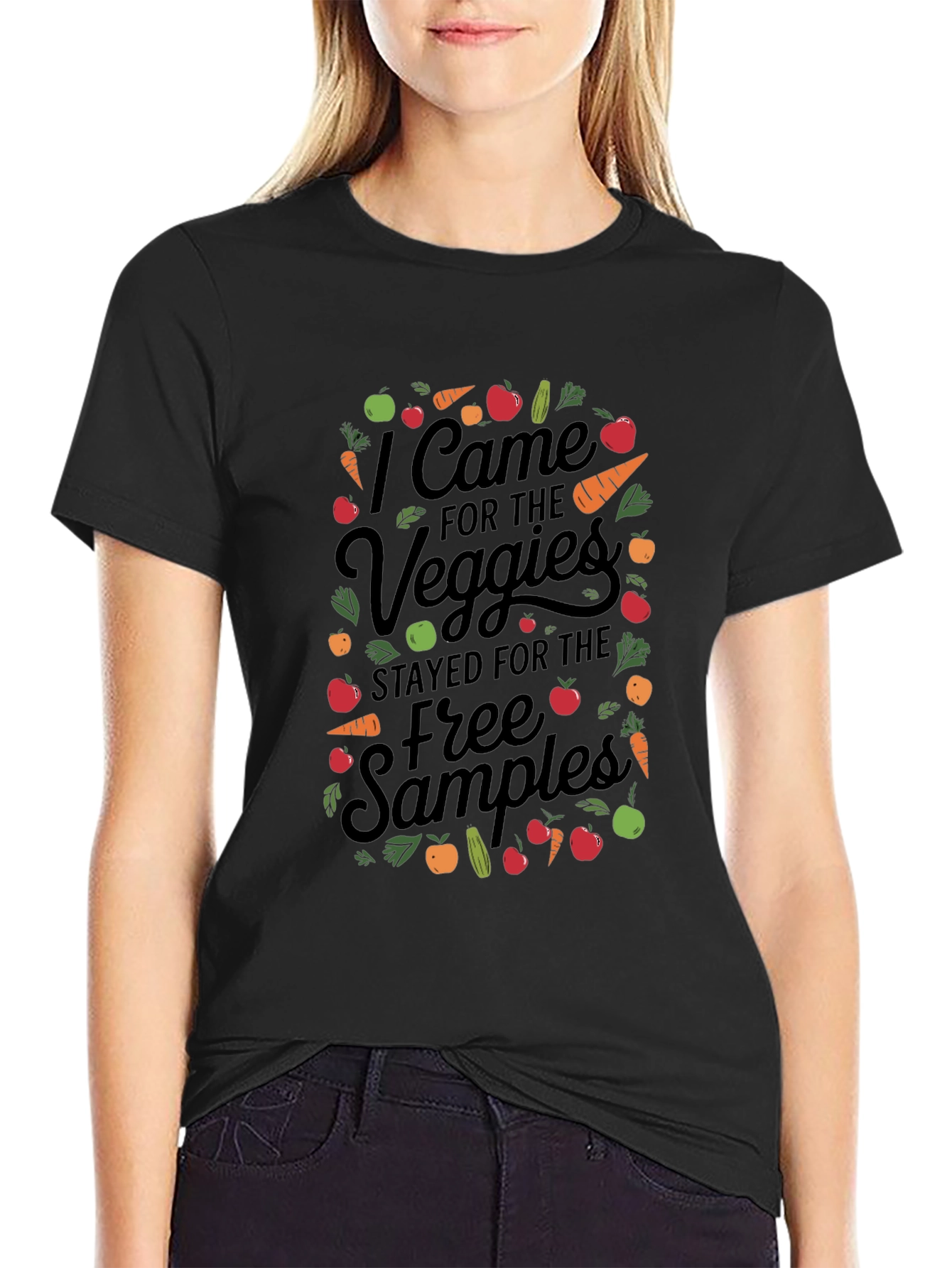 Veggie Lover T-Shirt - Free Samples Graphic Tee