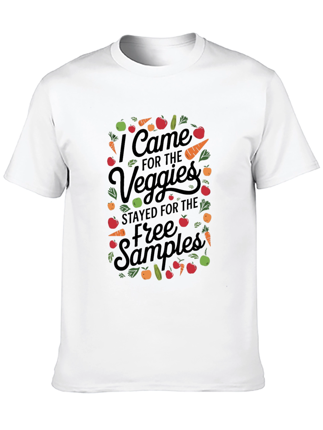 Veggie Lover T-Shirt - Free Samples Graphic Tee
