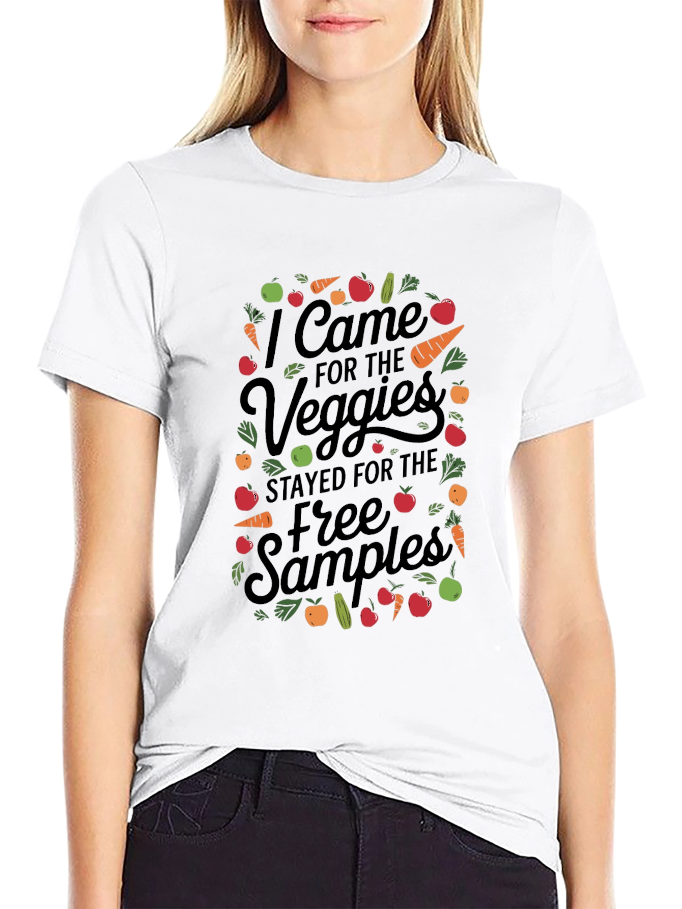 Veggie Lover T-Shirt - Free Samples Graphic Tee