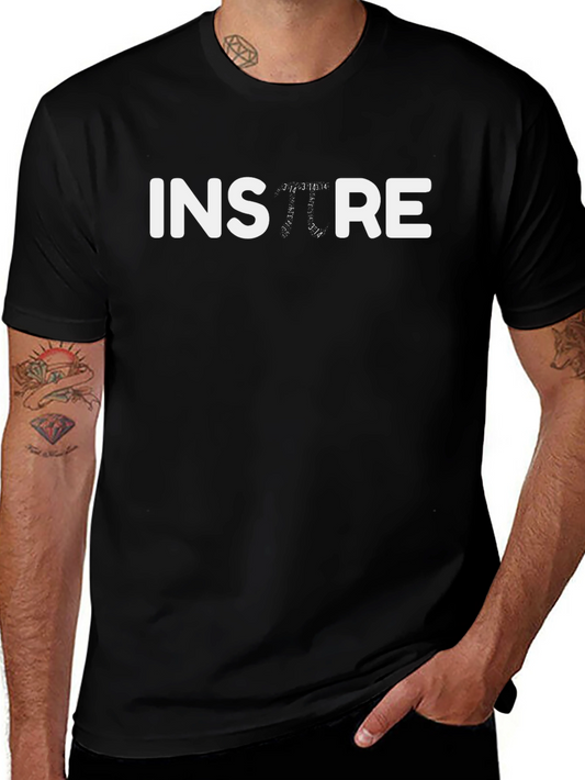 Inspire Pi Black Graphic Tee