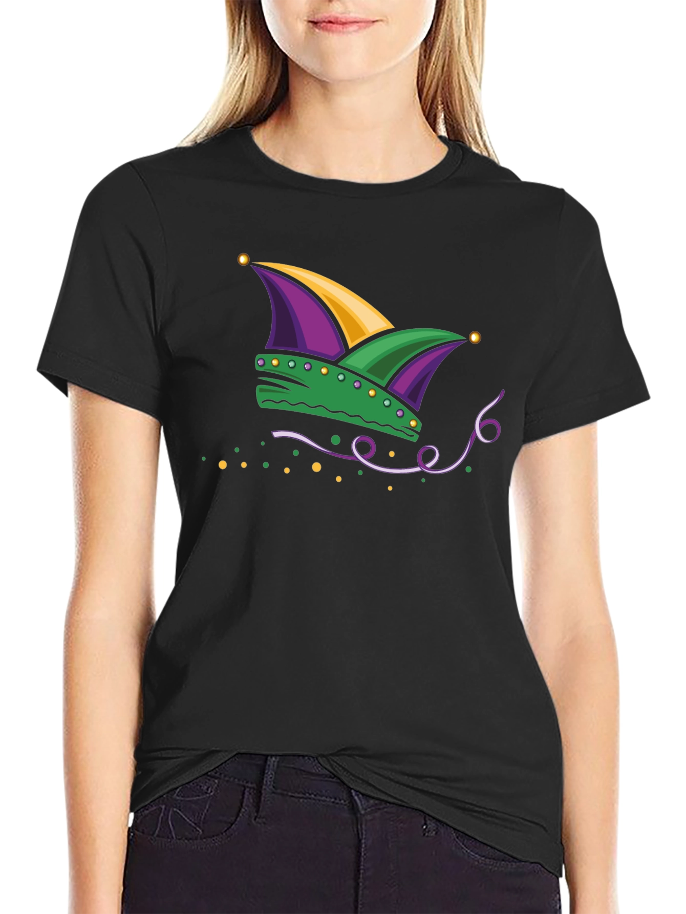 Mardi Gras Jester Hat T-Shirt