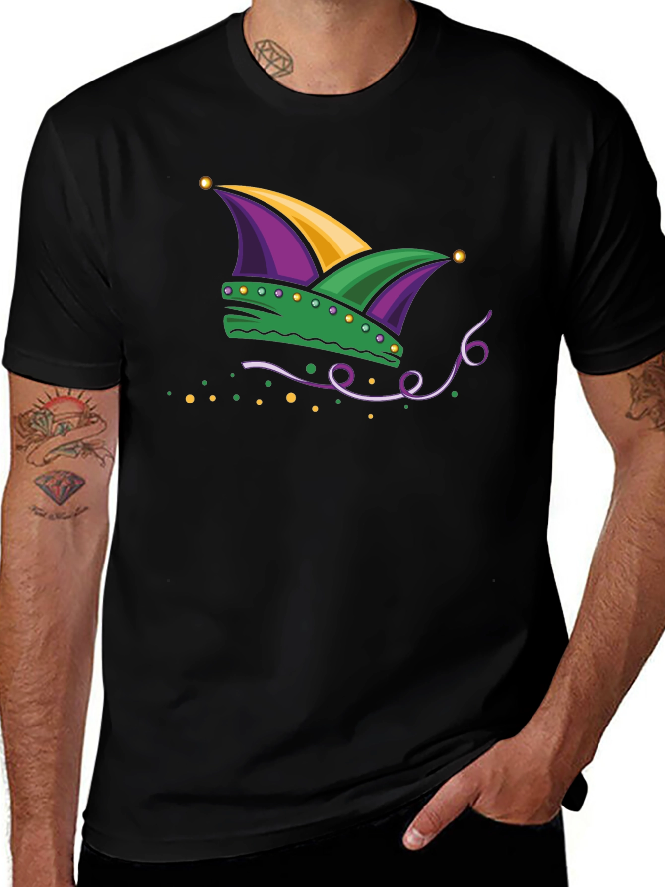 Mardi Gras Jester Hat T-Shirt
