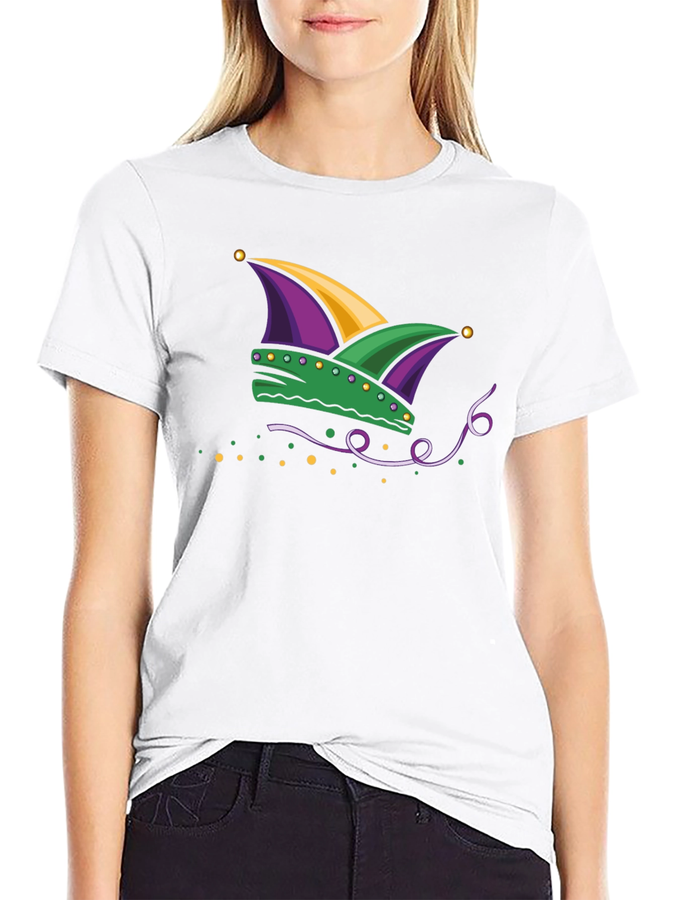 Mardi Gras Jester Hat T-Shirt