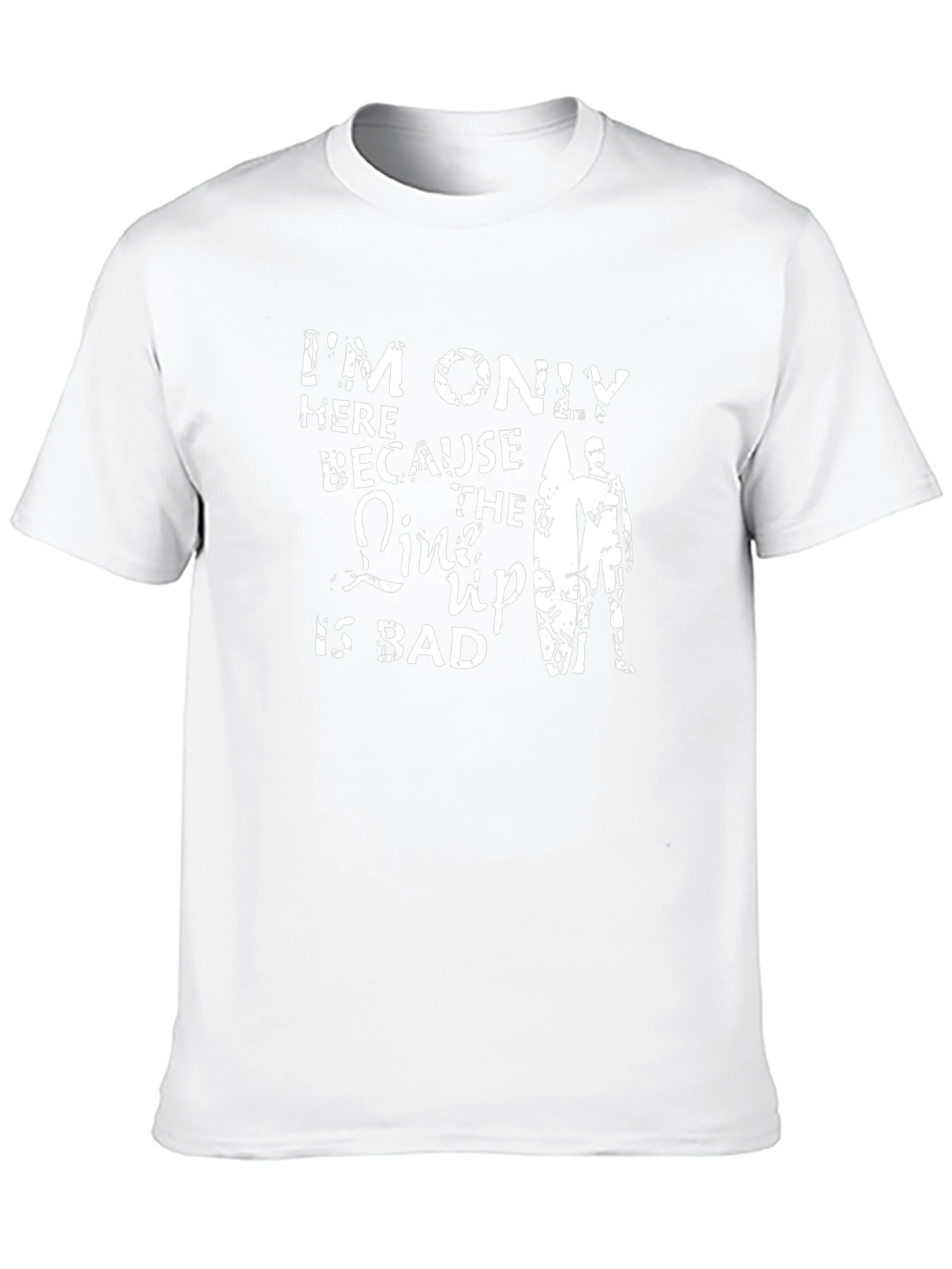 Humorous Surfer T-Shirt: Im Only Here...