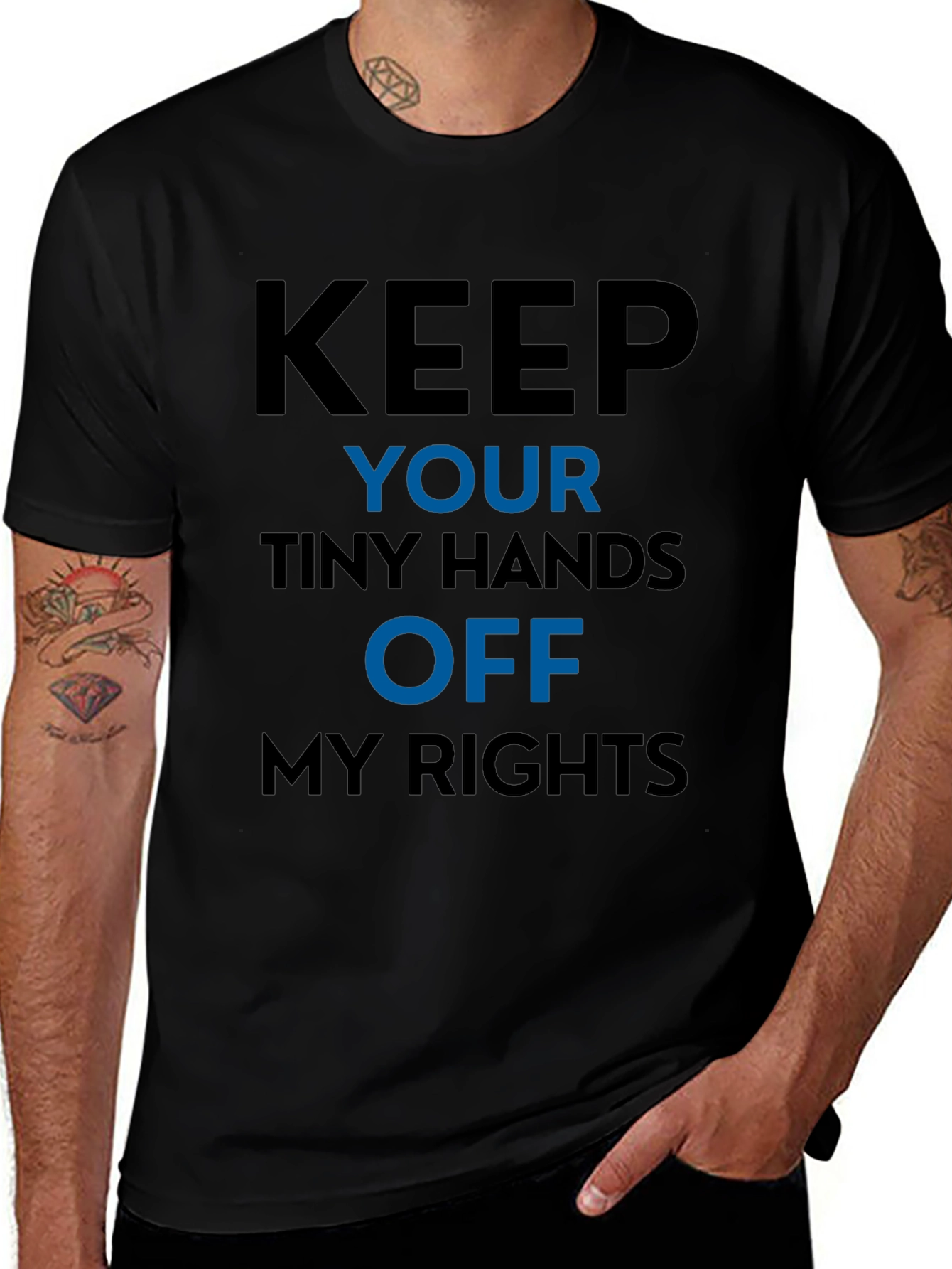 Keep Your Tiny Hands Off My Rights Graphic Tee