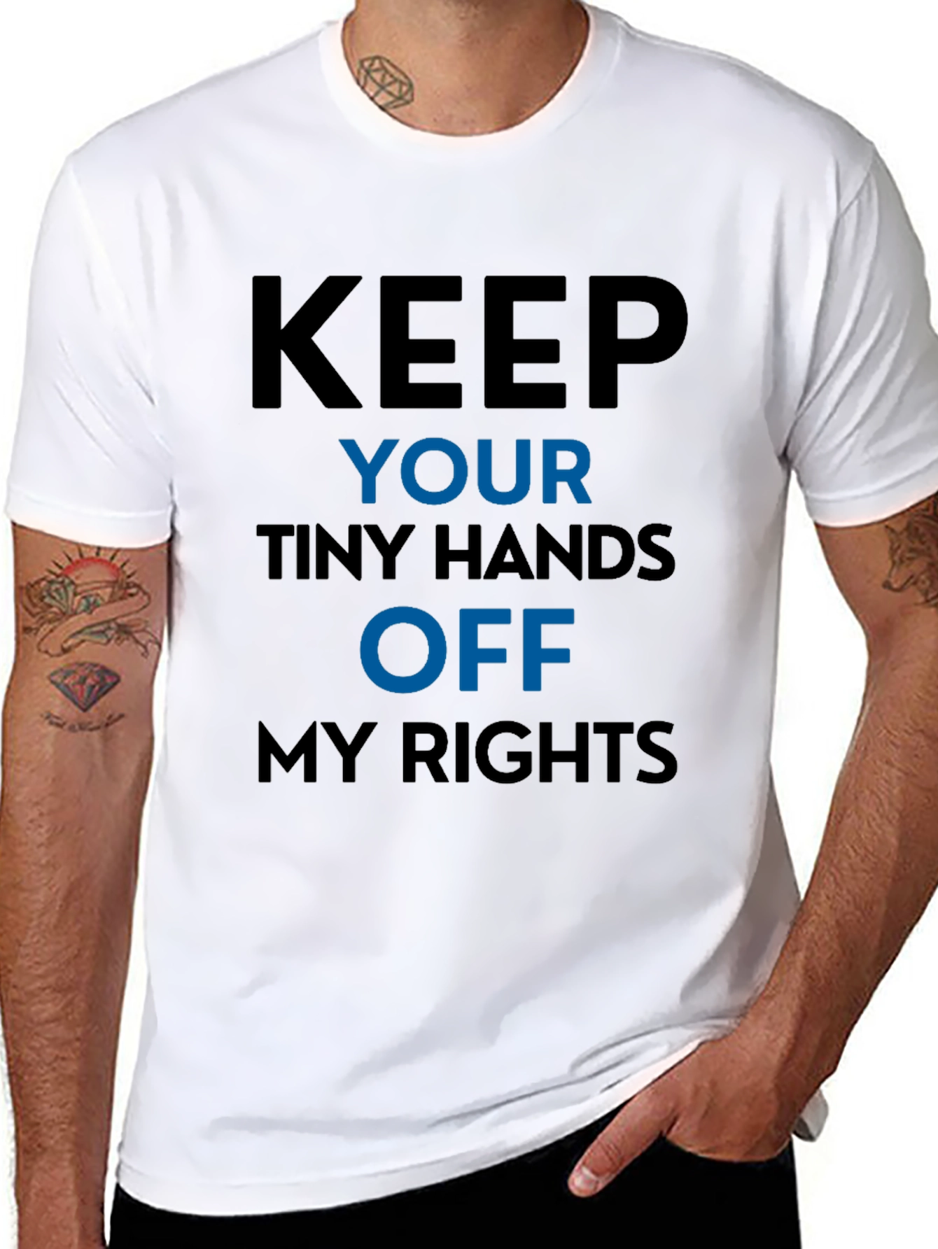 Keep Your Tiny Hands Off My Rights Graphic Tee