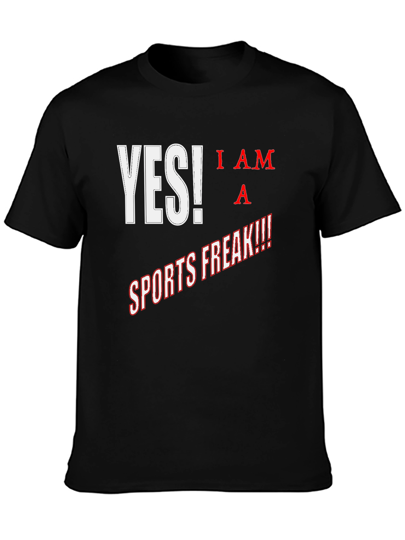 Sports Freak Graphic T-Shirt