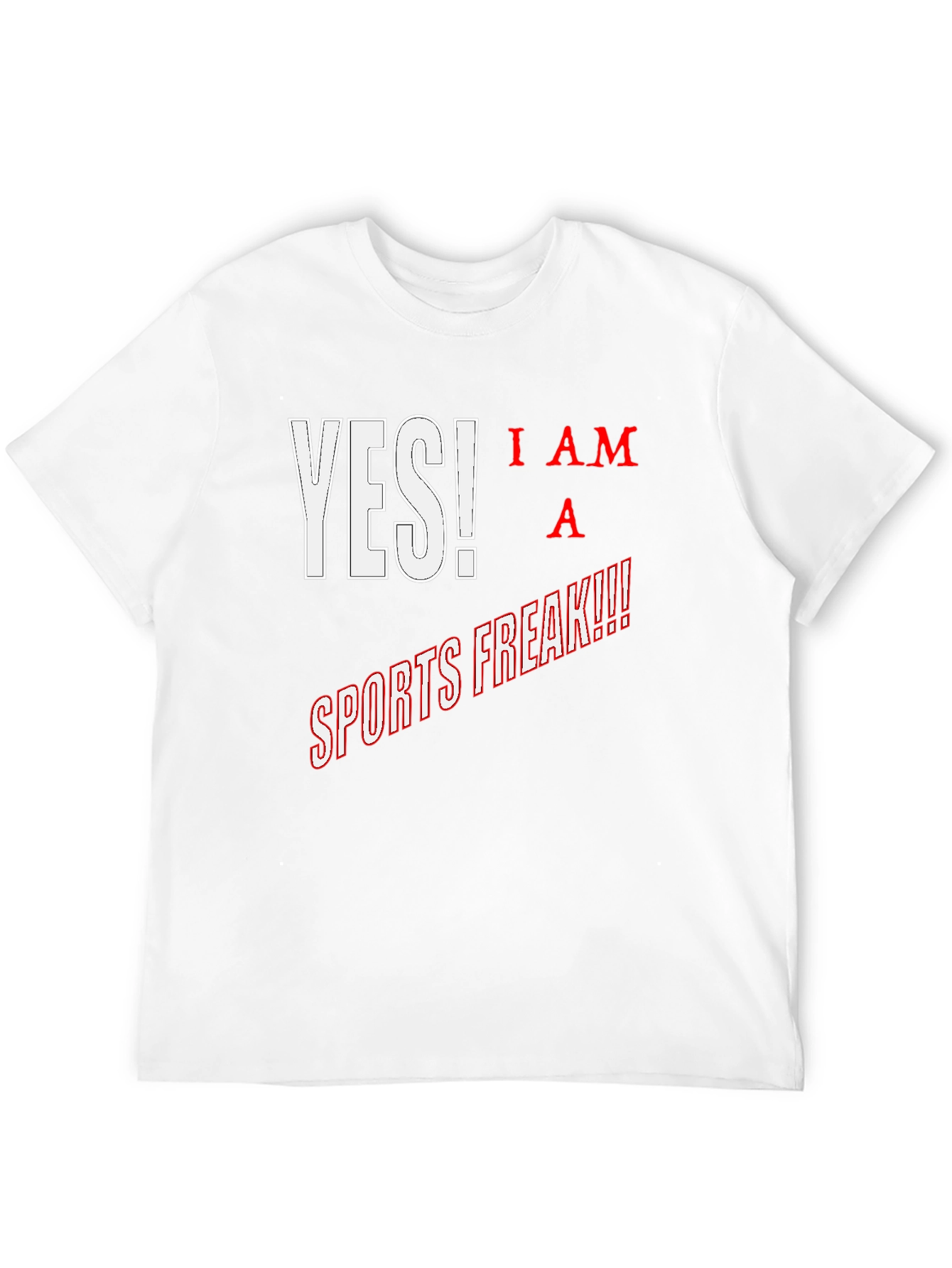 Sports Freak Graphic T-Shirt