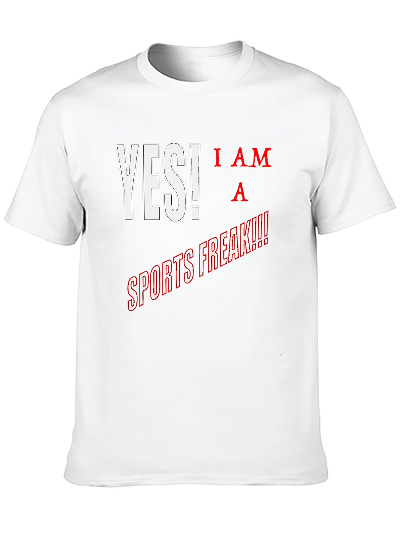Sports Freak Graphic T-Shirt