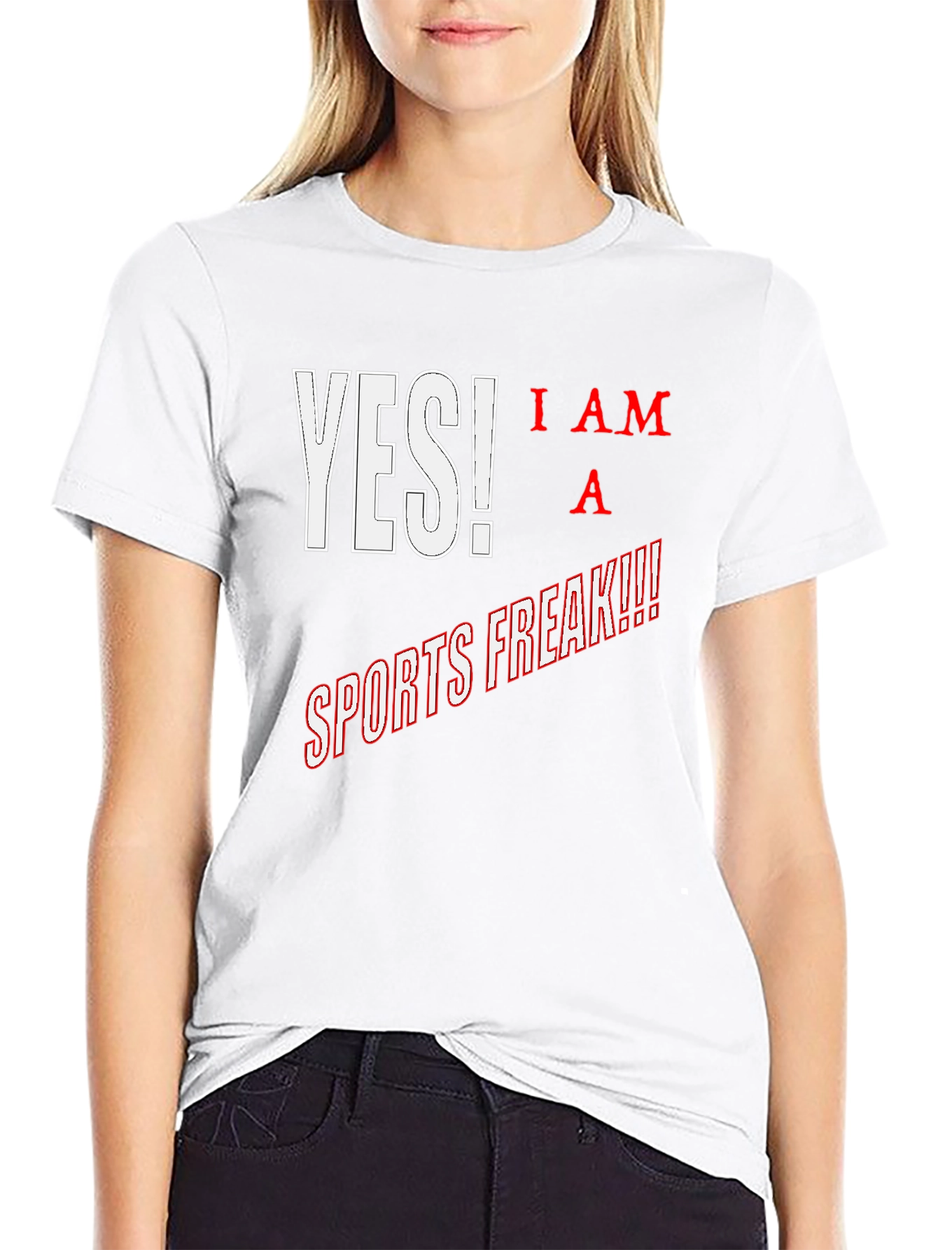 Sports Freak Graphic T-Shirt
