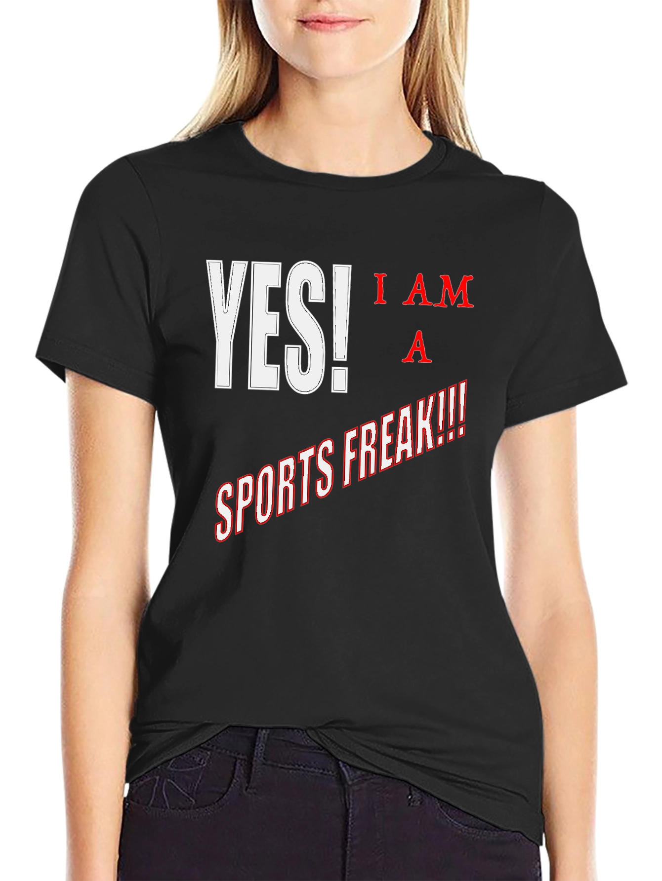 Sports Freak Graphic T-Shirt