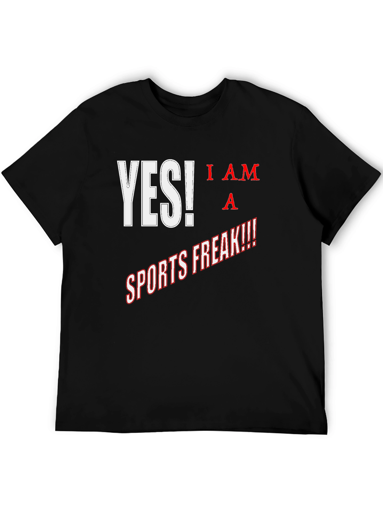 Sports Freak Graphic T-Shirt