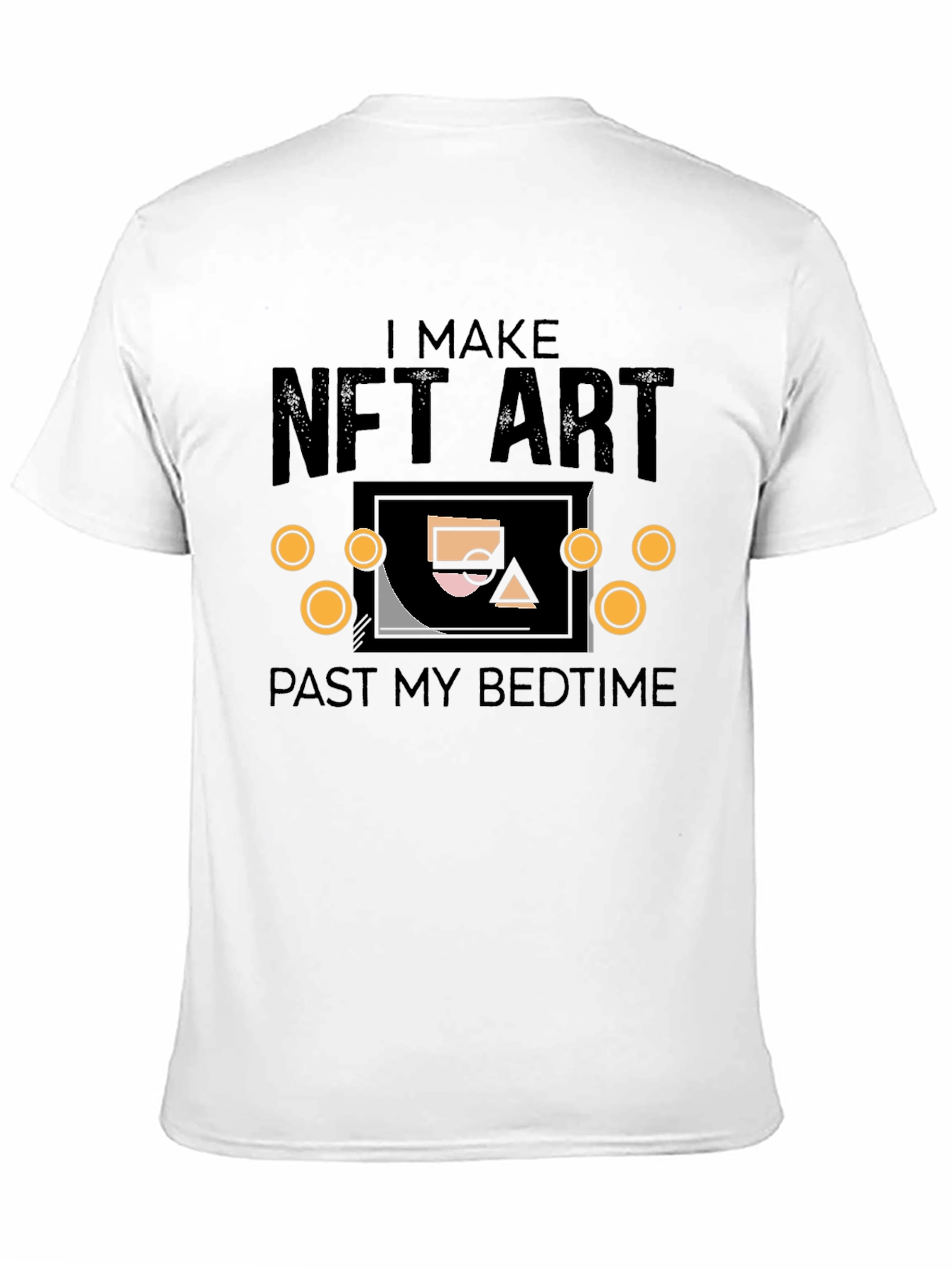 I Make NFT Art Black T-Shirt