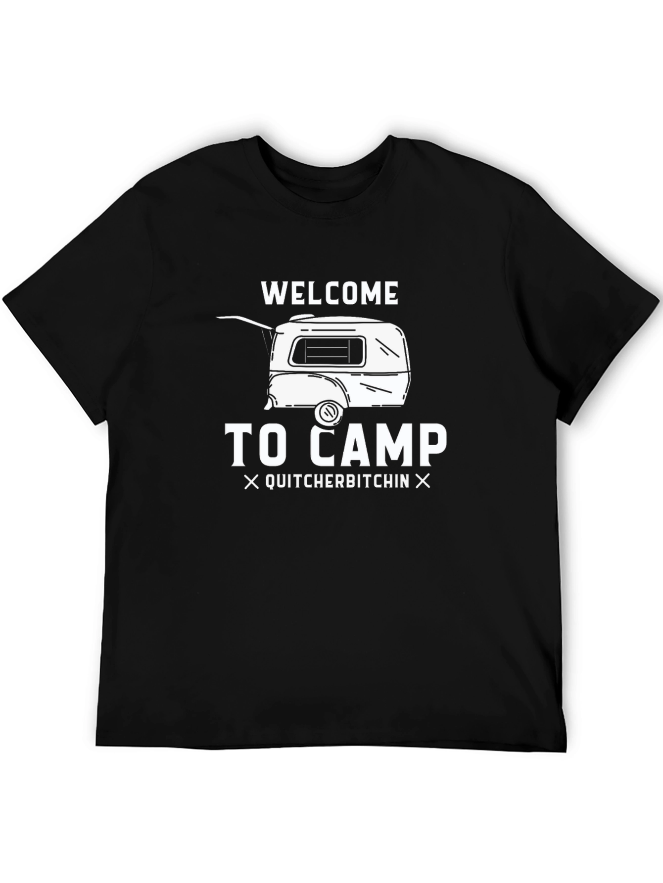 Welcome to Camp T-Shirt: Funny Camping Tee