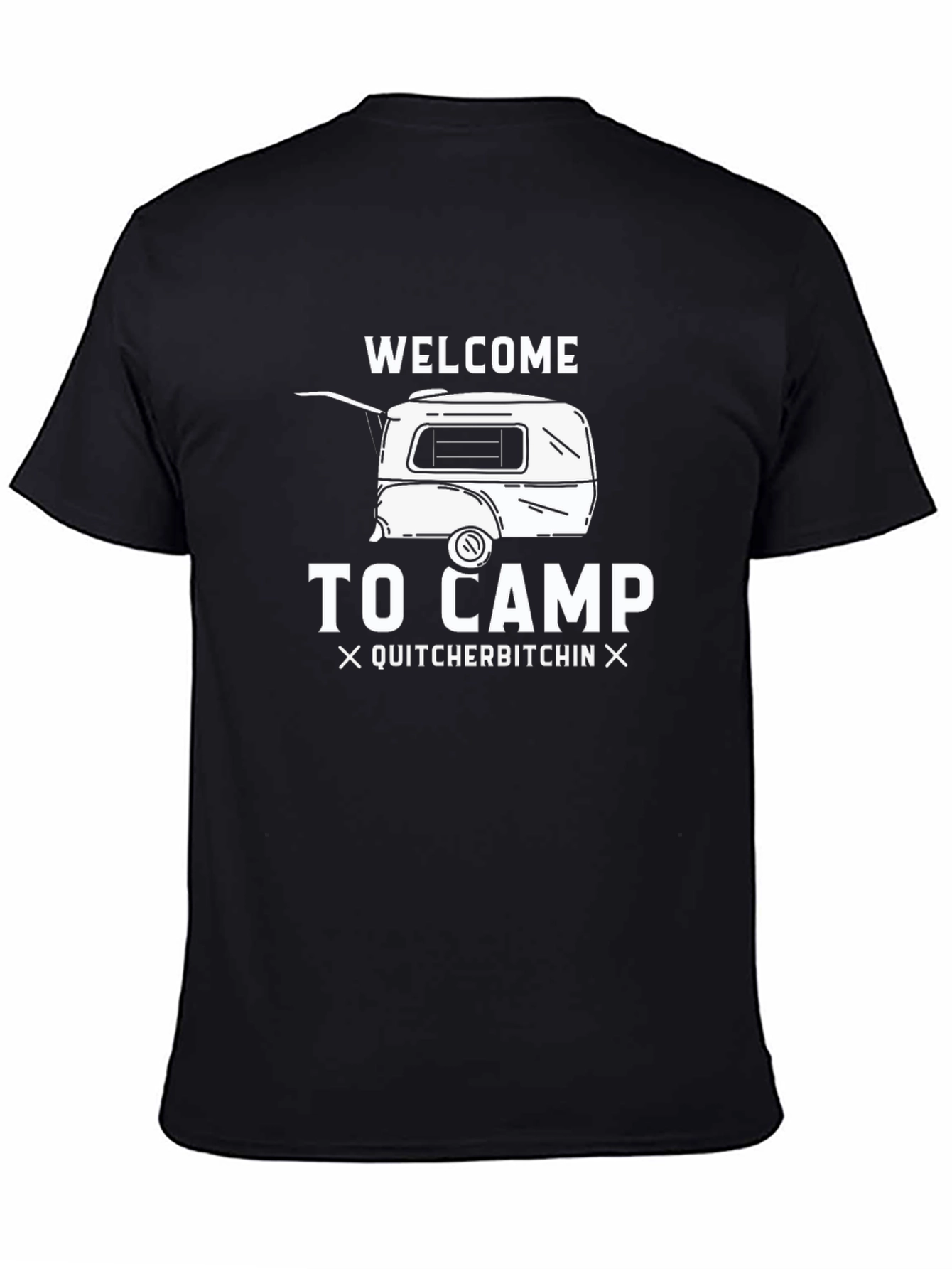 Welcome to Camp T-Shirt: Funny Camping Tee