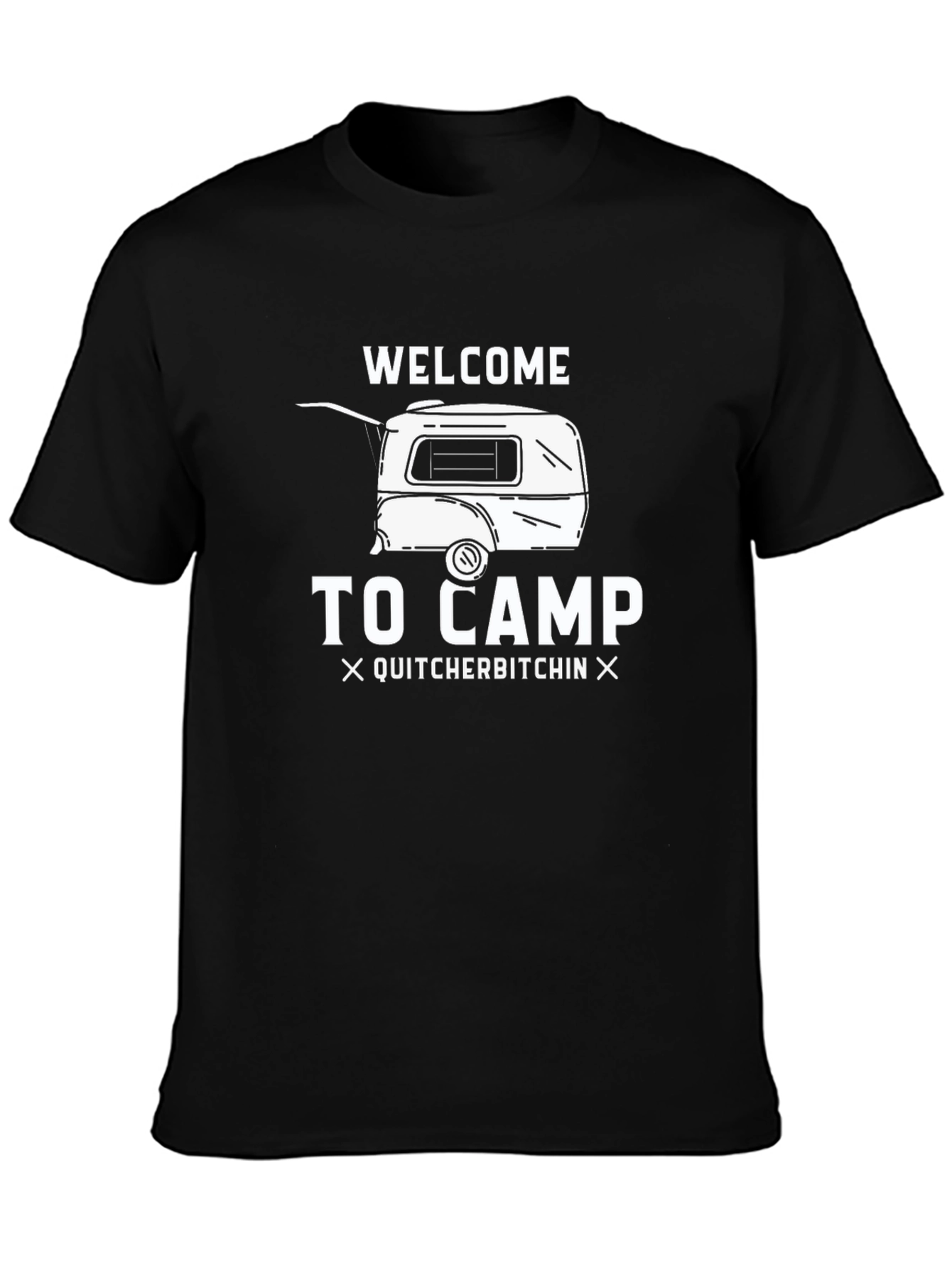 Welcome to Camp T-Shirt: Funny Camping Tee