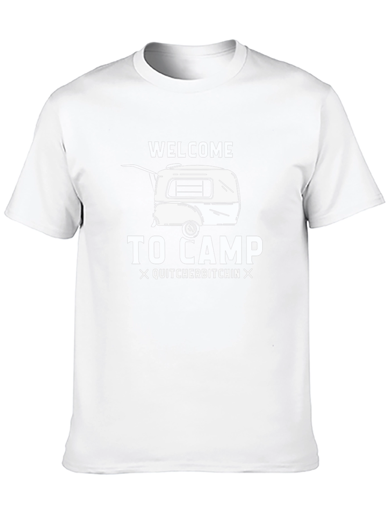 Welcome to Camp T-Shirt: Funny Camping Tee