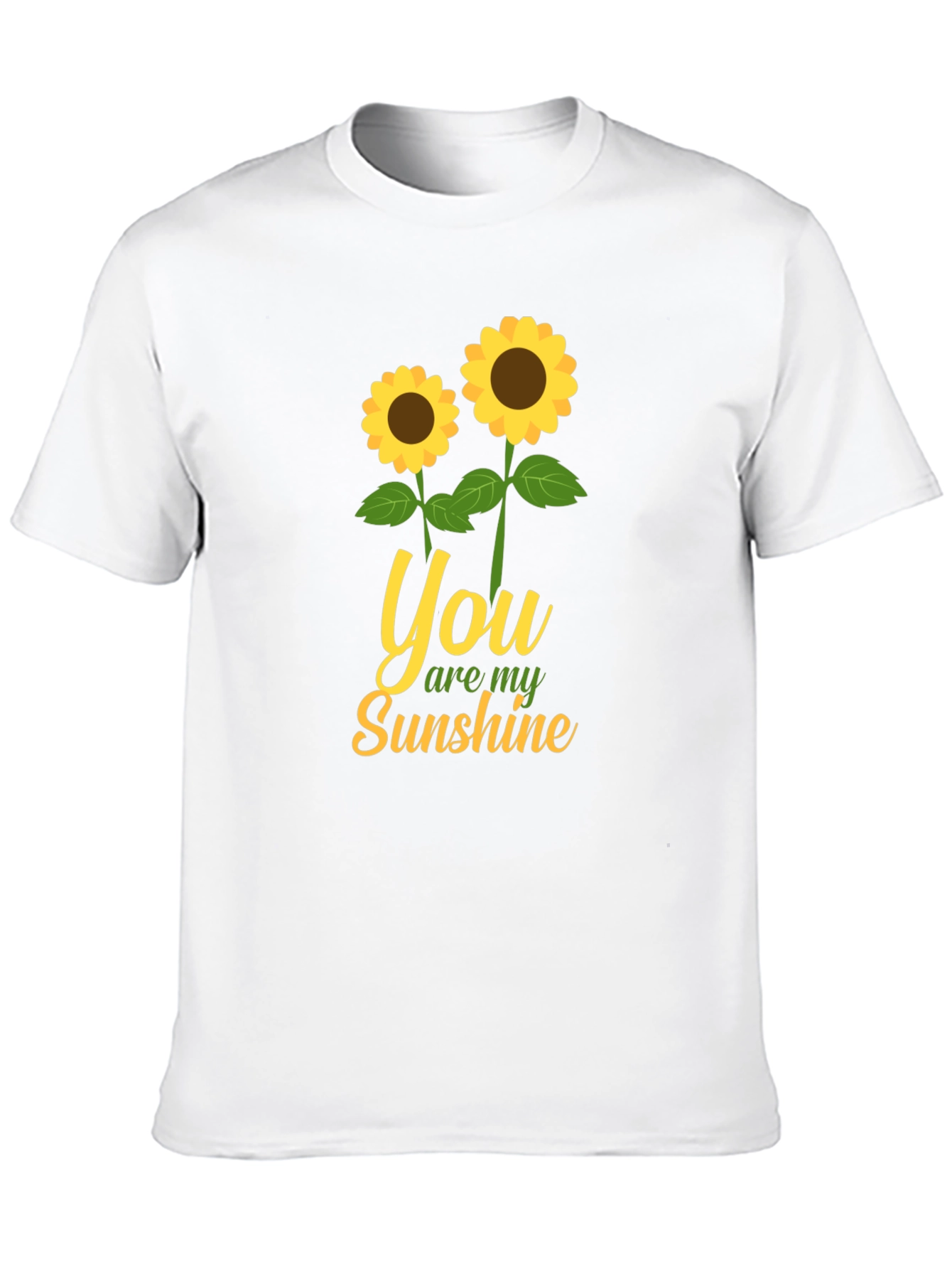 You Are My Sunshine Sunflower Graphic T-Shirt