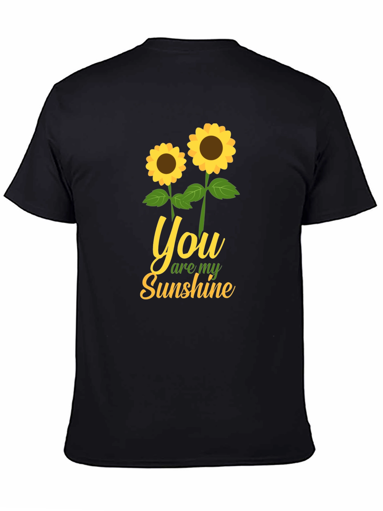 You Are My Sunshine Sunflower Graphic T-Shirt