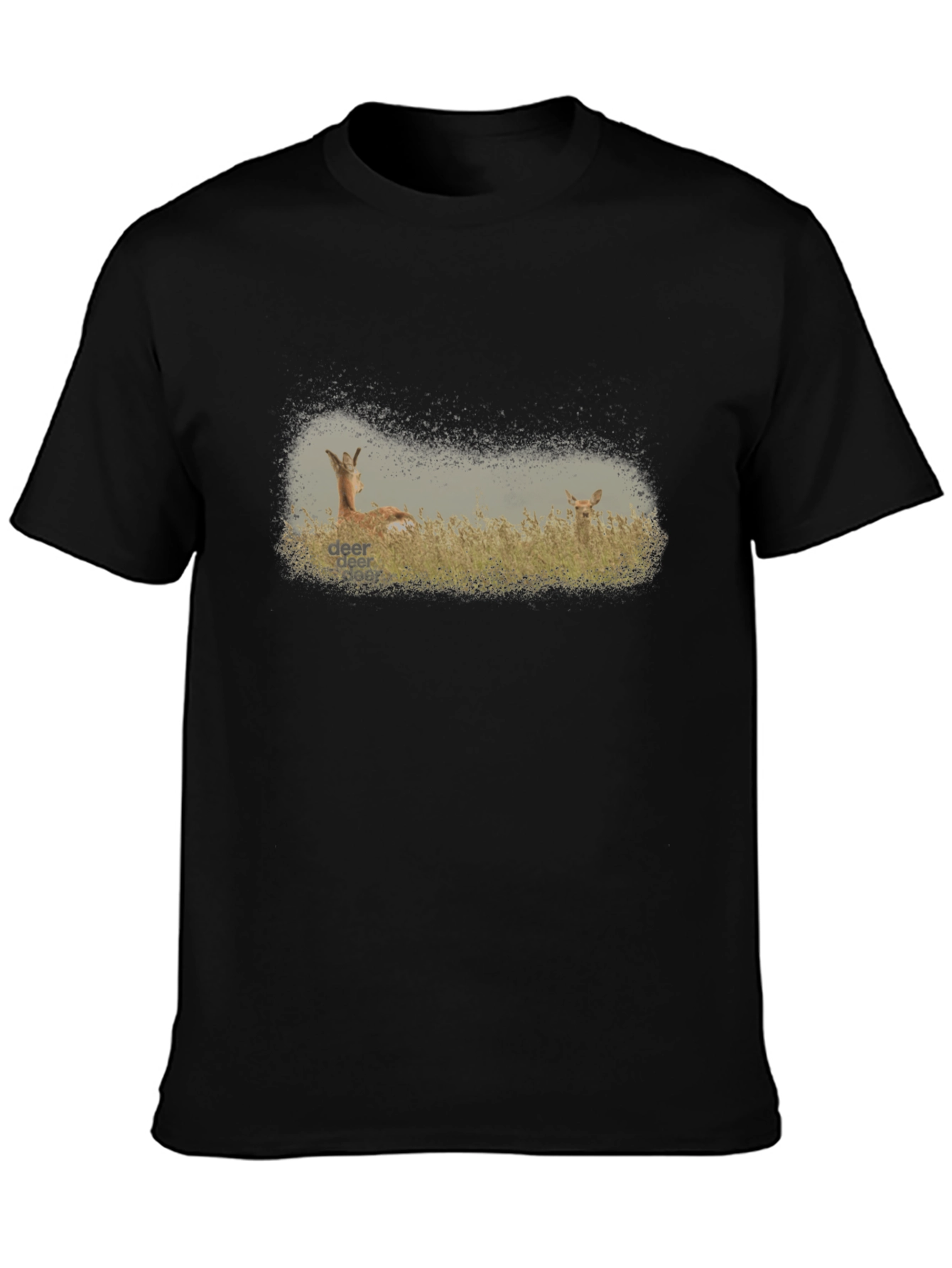 Deer Graphic T-Shirt - Wildlife Tee