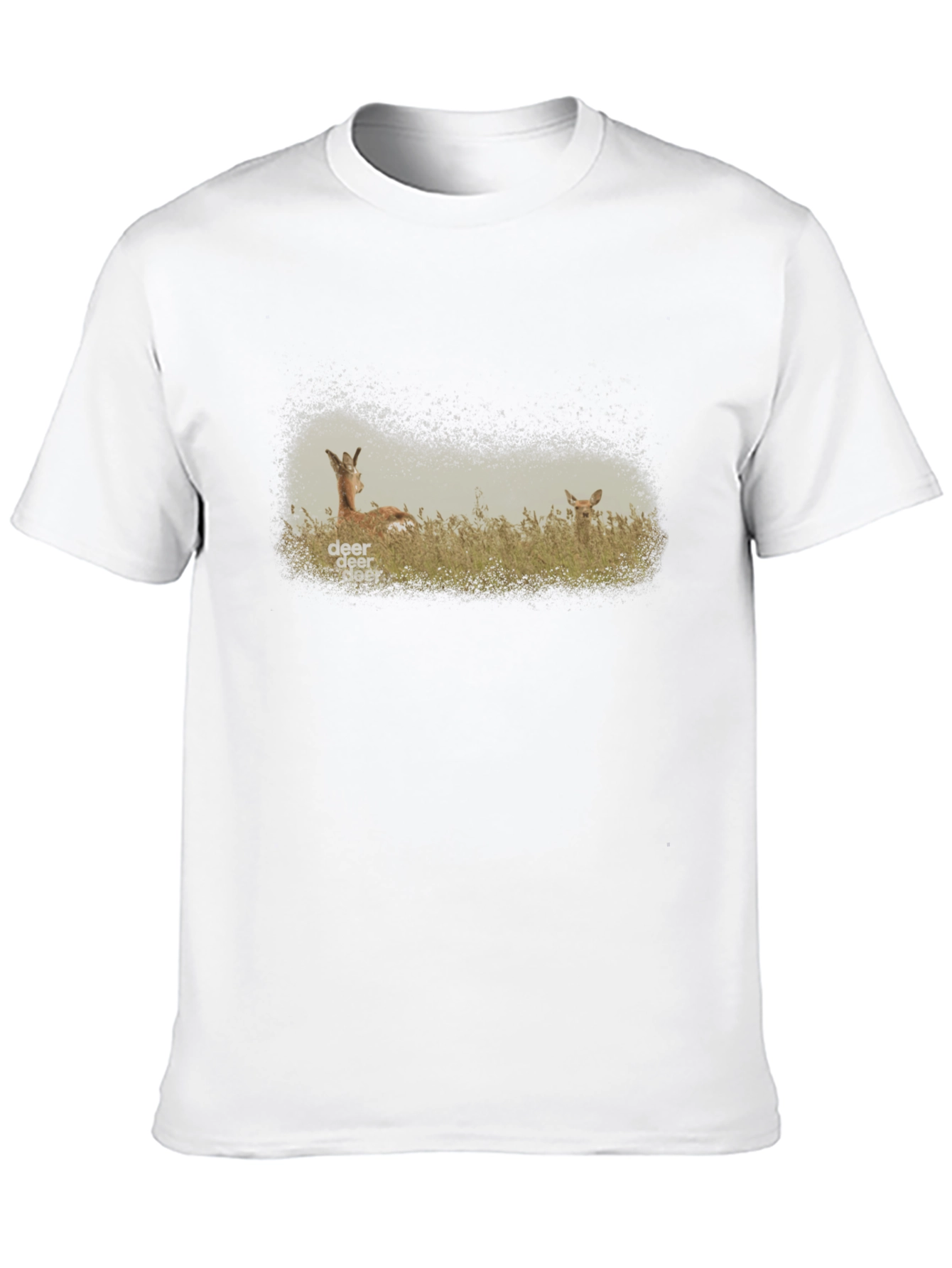 Deer Graphic T-Shirt - Wildlife Tee