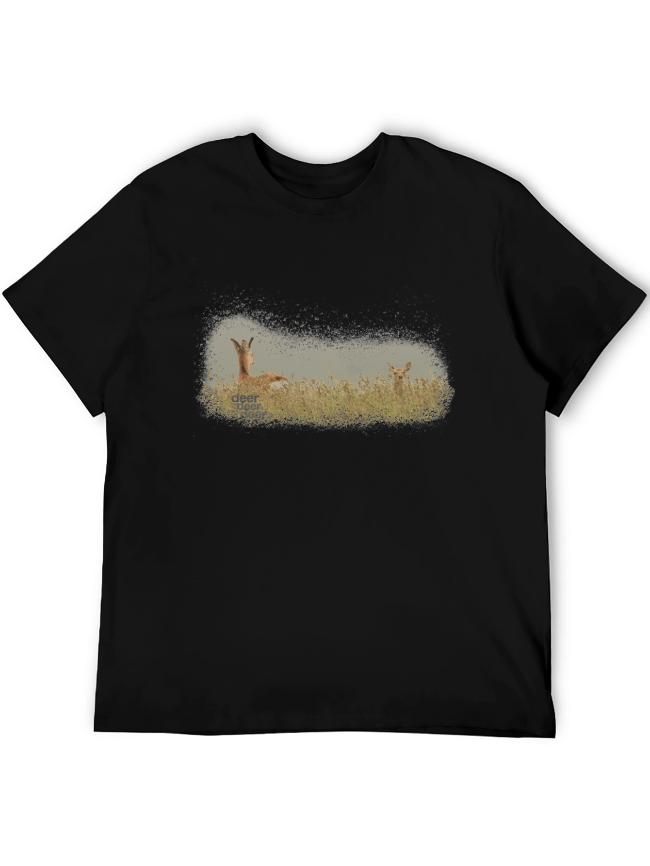 Deer Graphic T-Shirt - Wildlife Tee