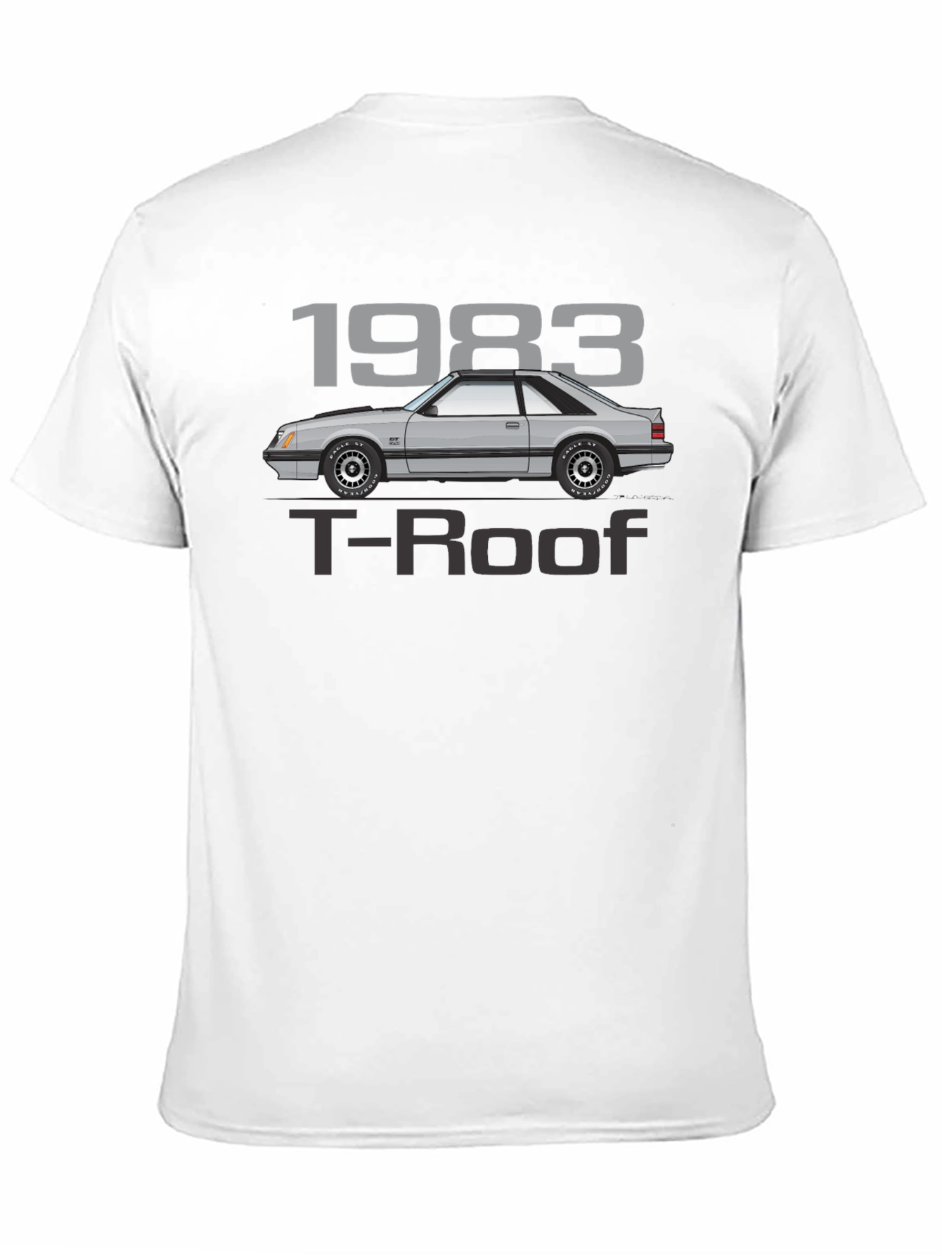 1983 T-Roof Car Graphic T-Shirt