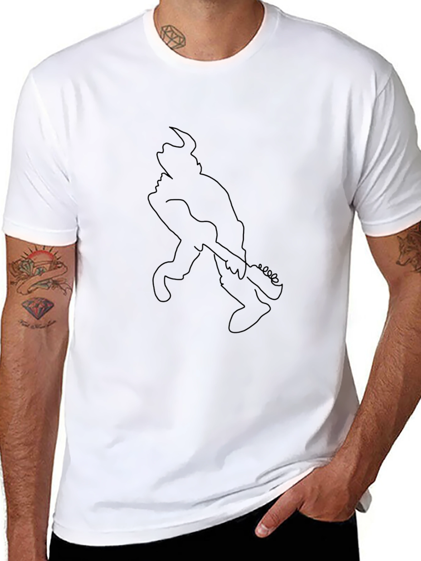 Rock & Roll Silhouette T-Shirt