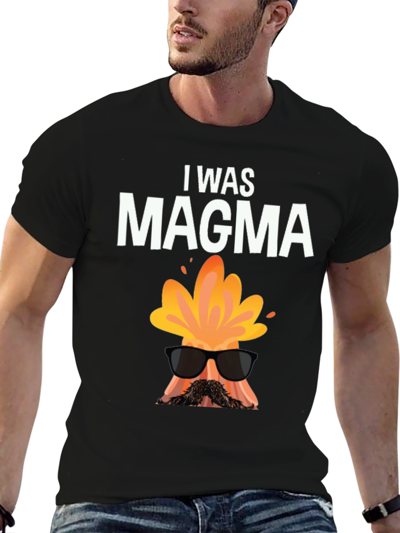 I Was Magma Funny Volcano T-Shirt