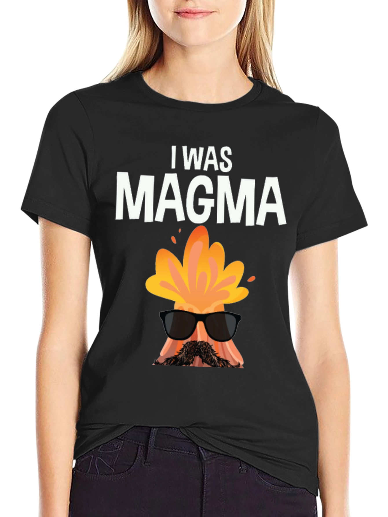 I Was Magma Funny Volcano T-Shirt