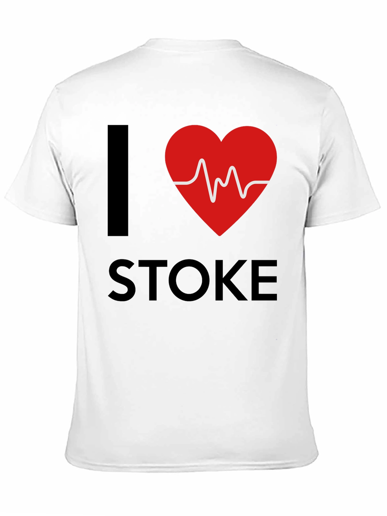 I Heart Stoke Crew Neck T-Shirt