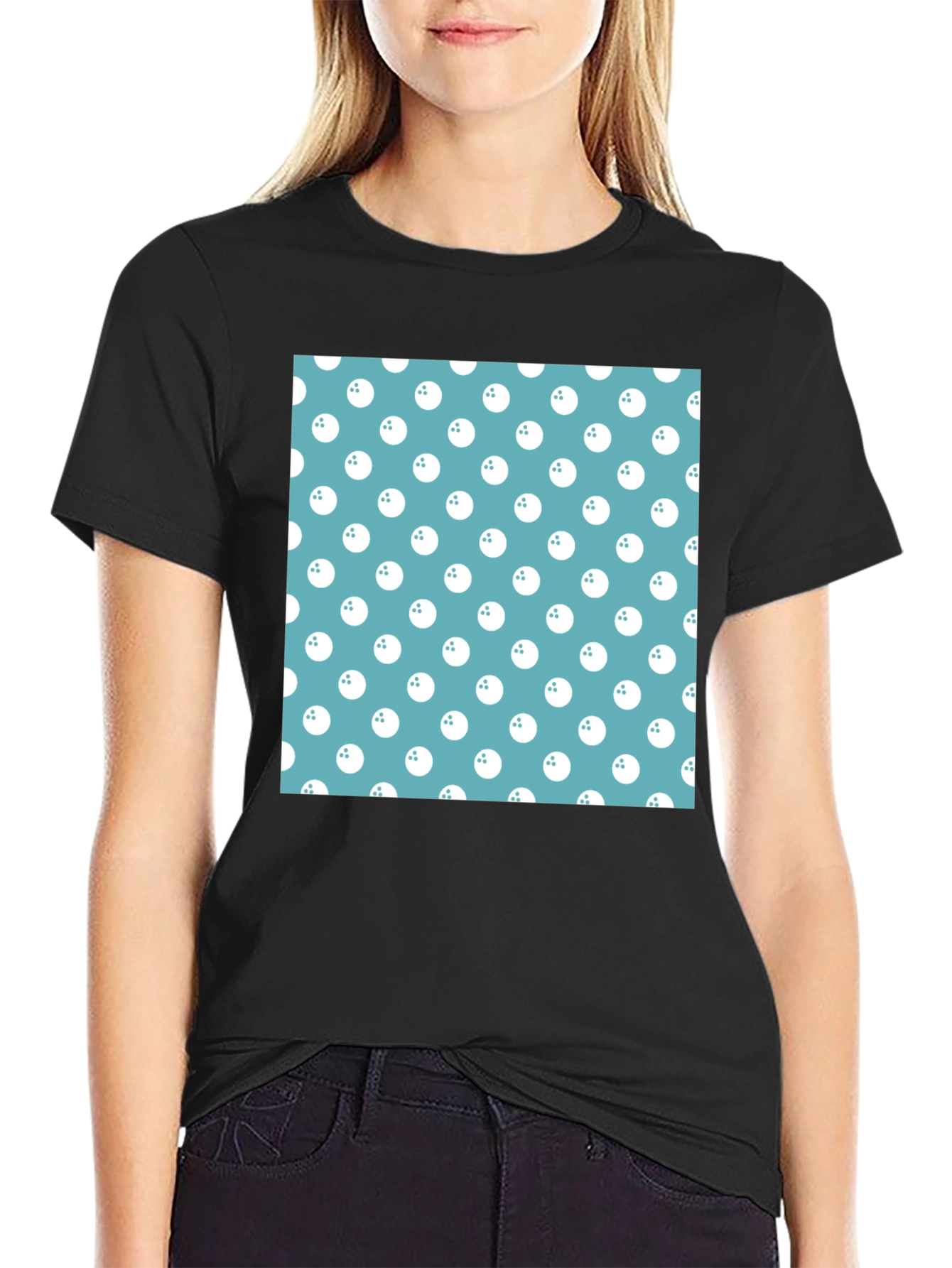 Bowling Ball Pattern T-Shirt