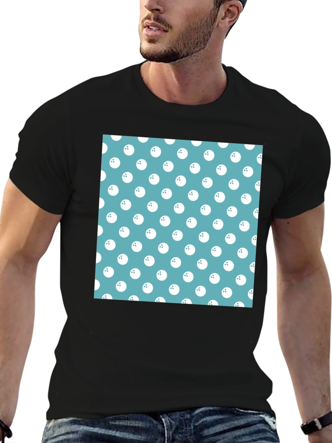 Bowling Ball Pattern T-Shirt