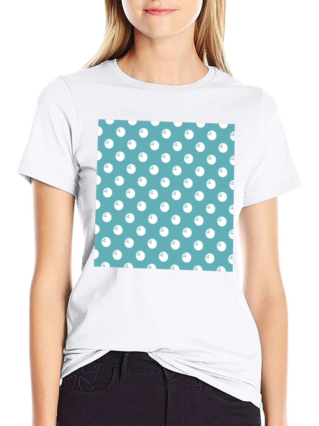 Bowling Ball Pattern T-Shirt