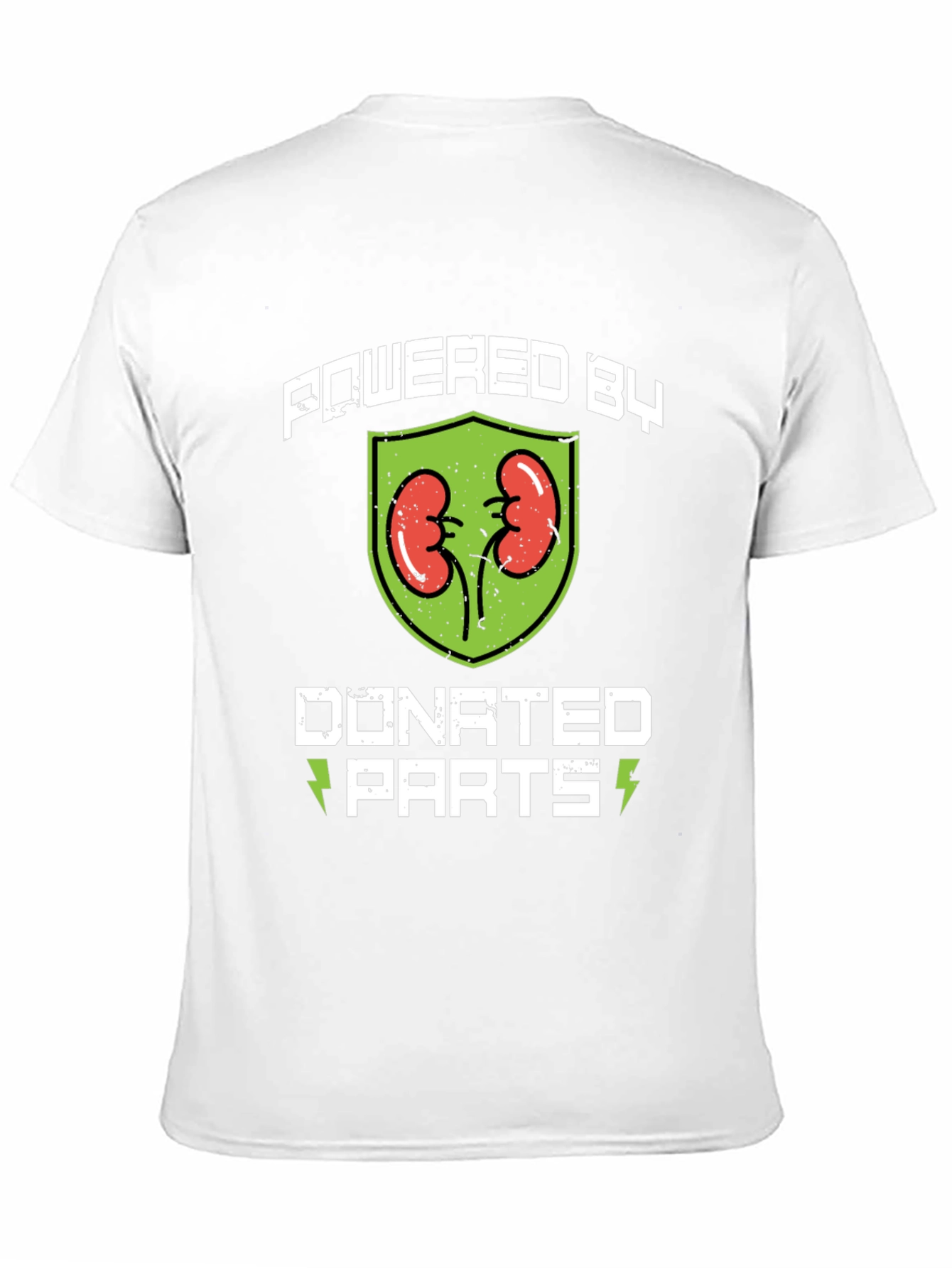 Powered By Donated Parts Graphic Tee