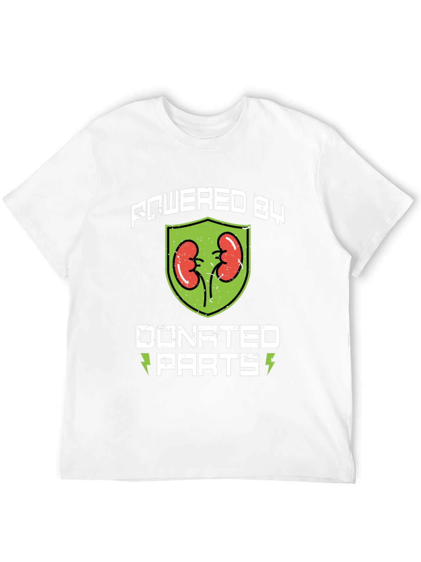 Powered By Donated Parts Graphic Tee