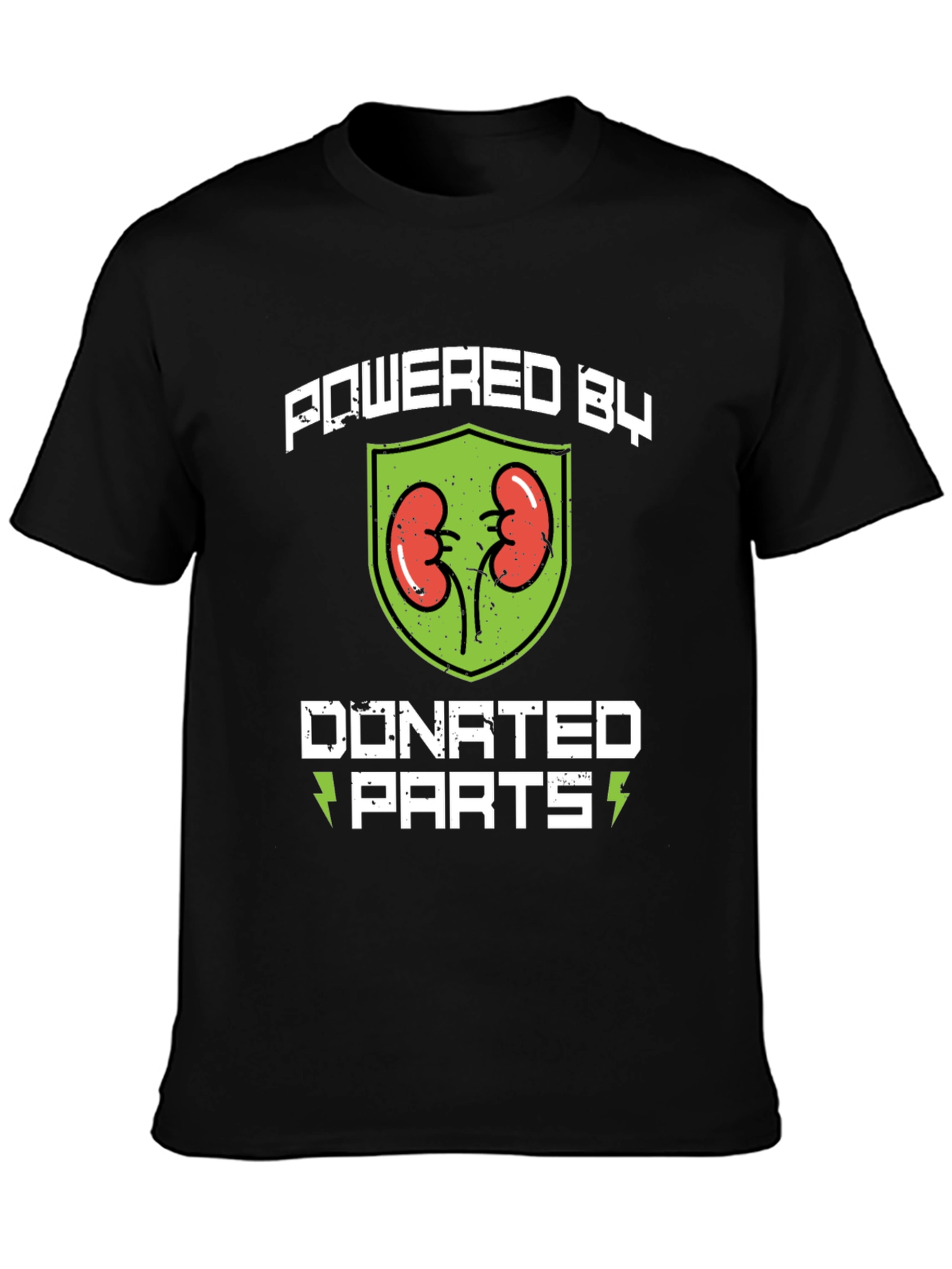 Powered By Donated Parts Graphic Tee