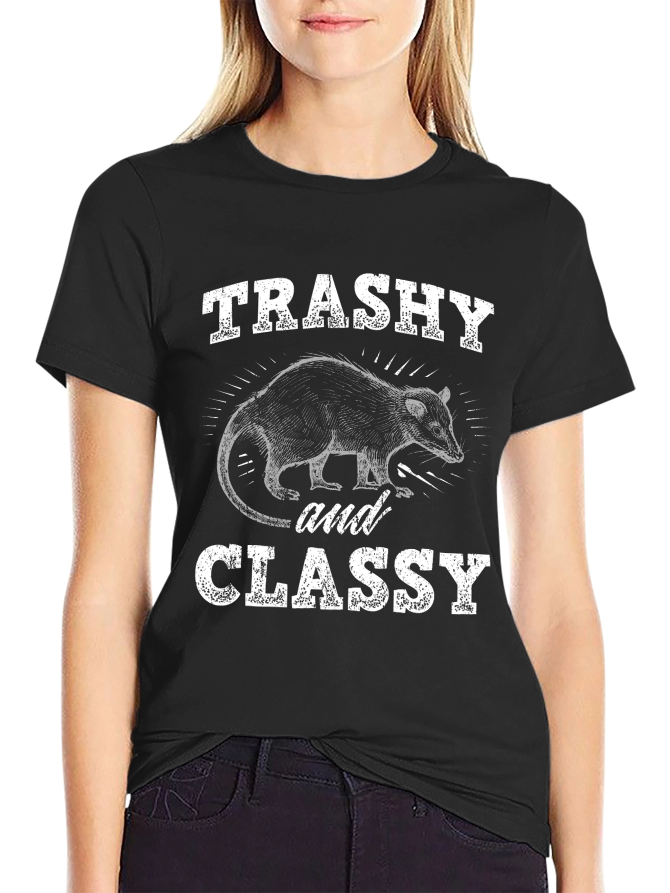 Trashy and Classy Opossum T-Shirt