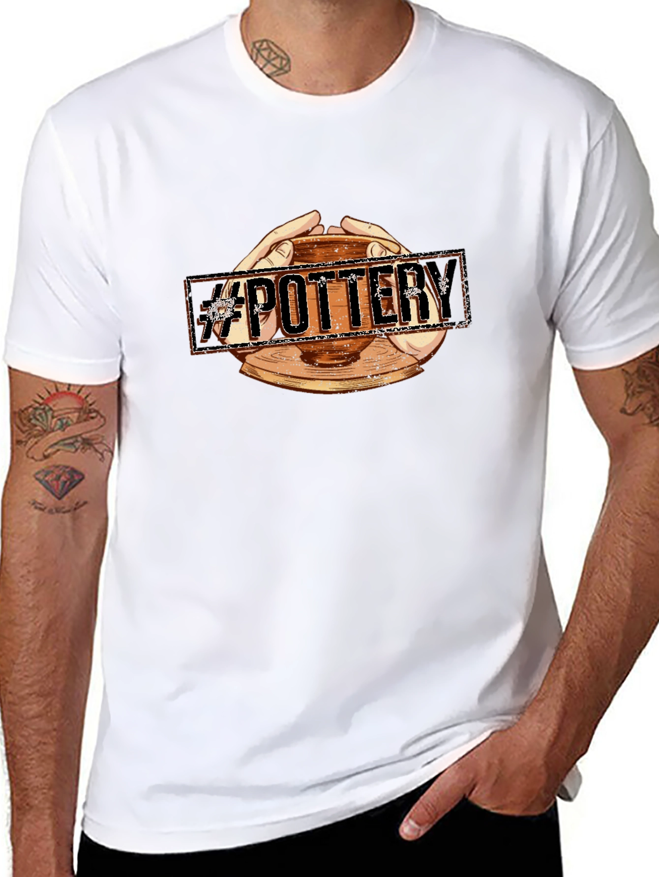 Pottery T-Shirt - Handmade Clay Art Tee