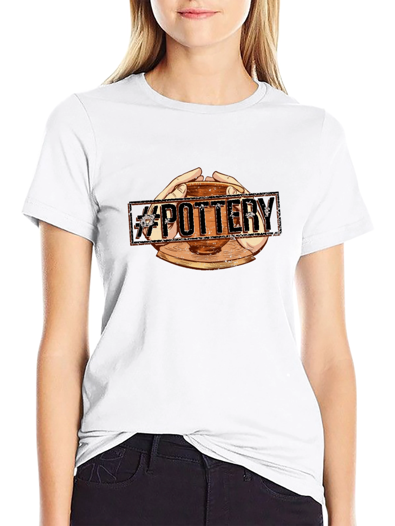 Pottery T-Shirt - Handmade Clay Art Tee