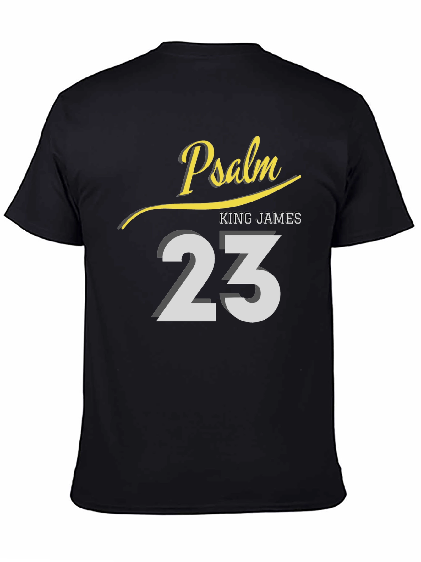 Psalm 23 T-Shirt - King James Bible Verse Tee