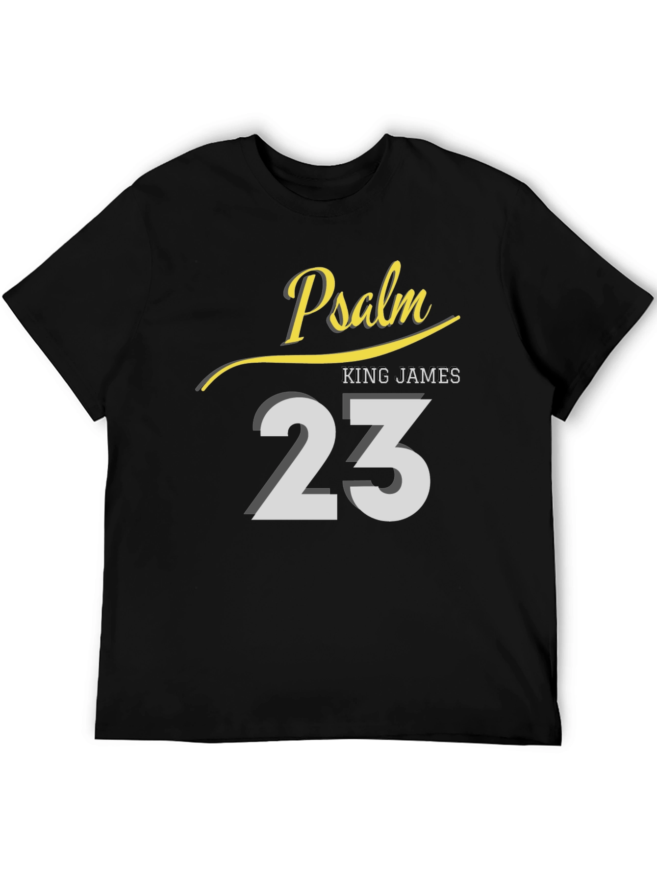 Psalm 23 T-Shirt - King James Bible Verse Tee