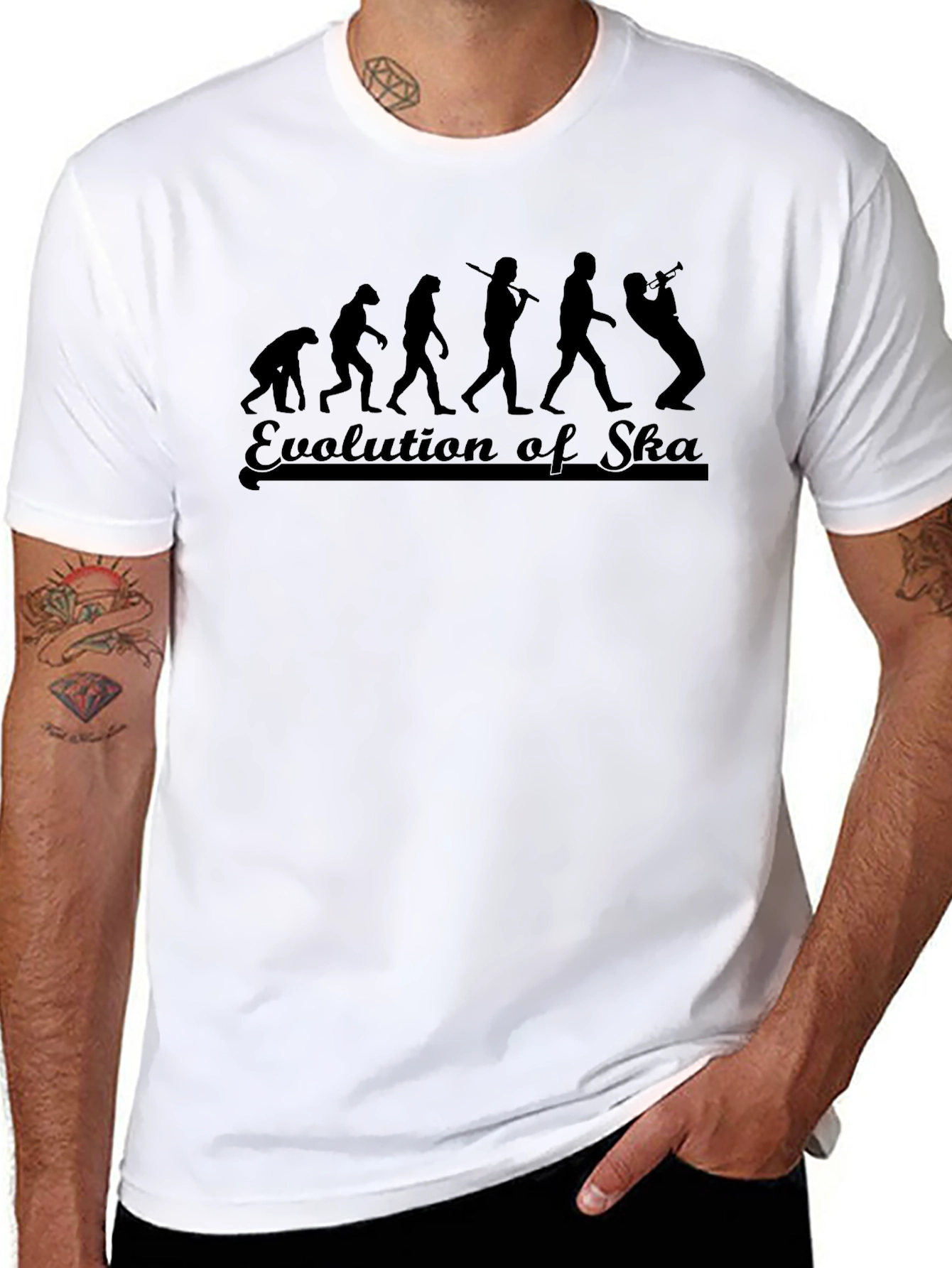 Evolution of Ska T-Shirt - Music Lover Tee