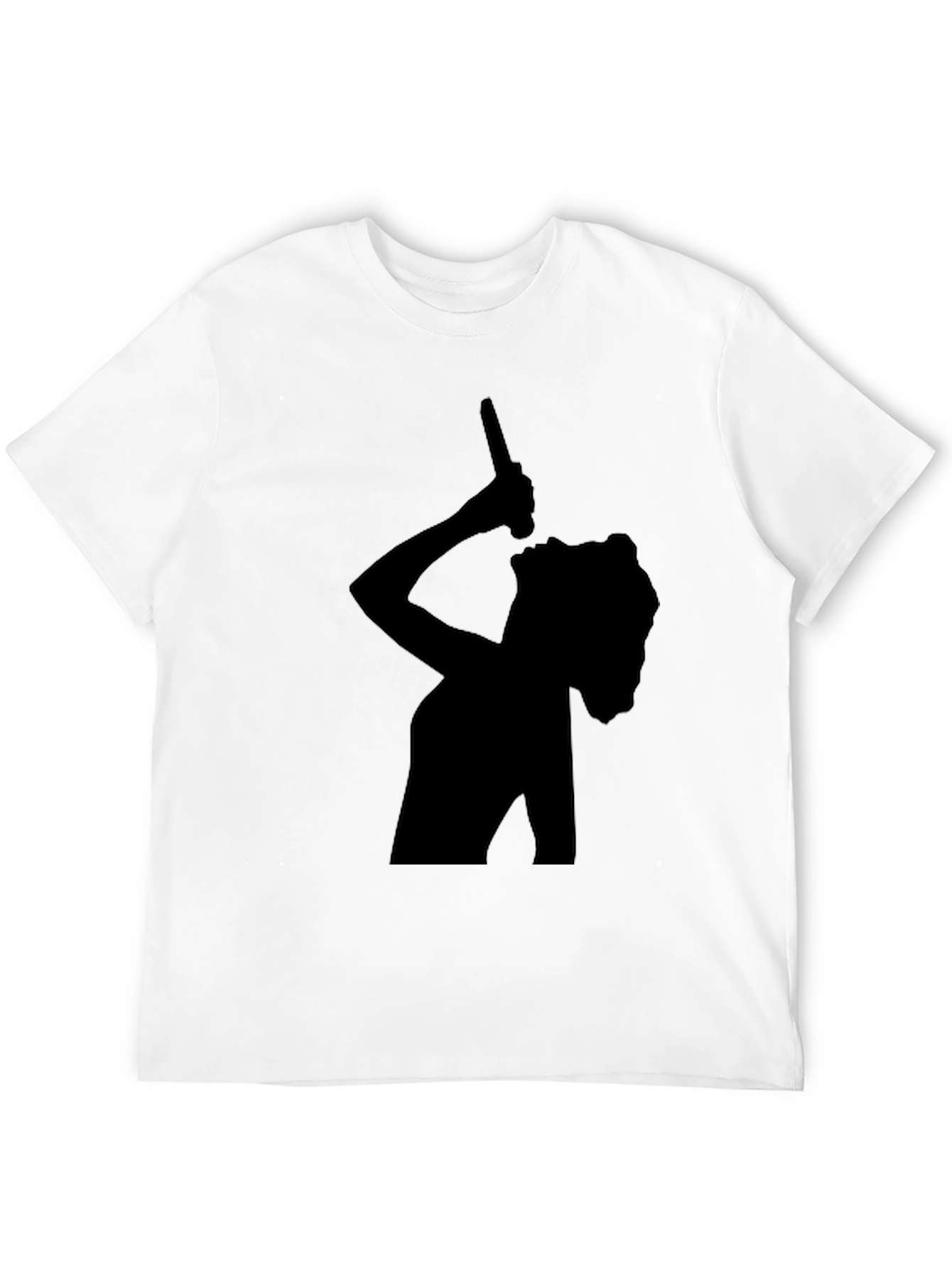 Silhouette Singer Black T-Shirt
