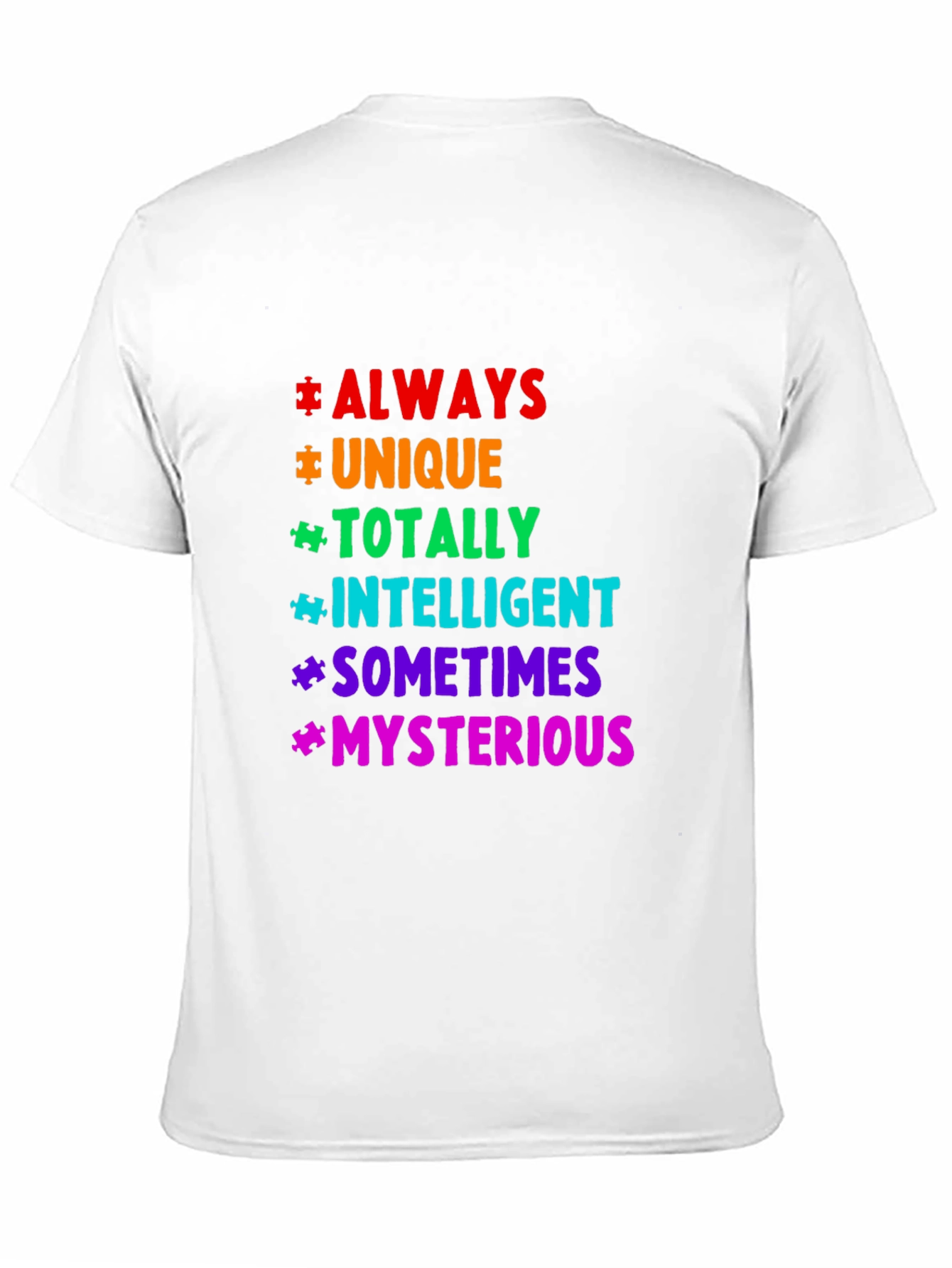 Autism Awareness Puzzle Piece T-Shirt