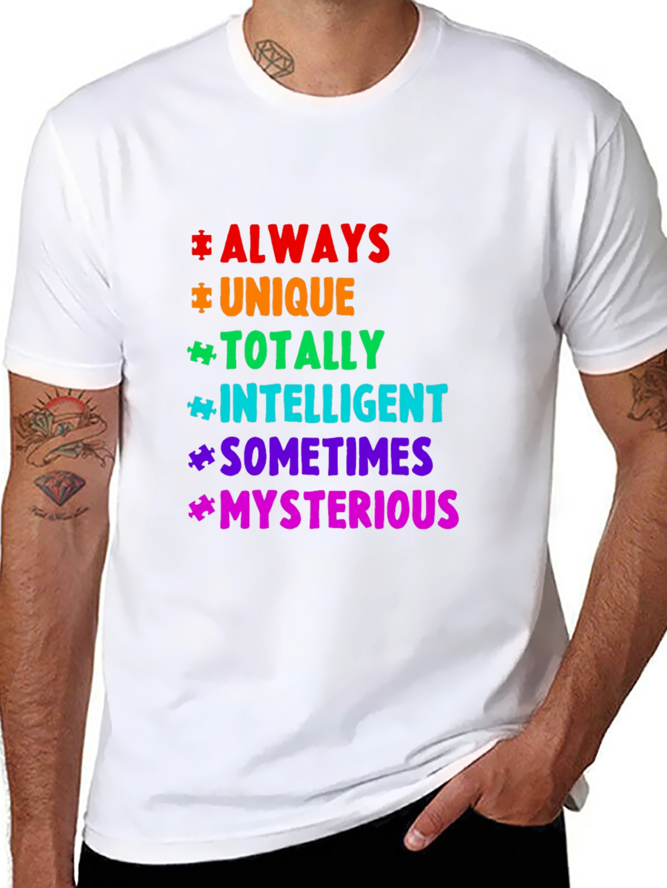 Autism Awareness Puzzle Piece T-Shirt